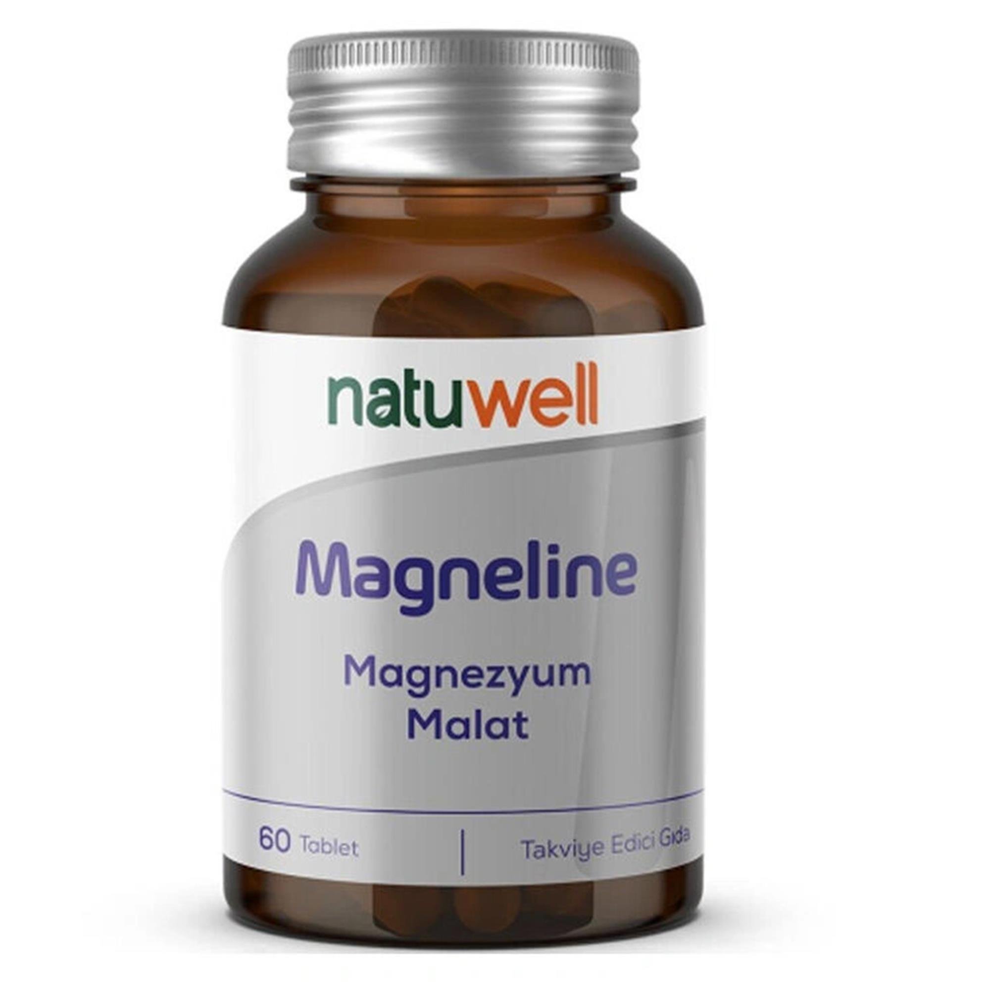 Natuwell Magneline Magnezyum Malat 60 Tablet