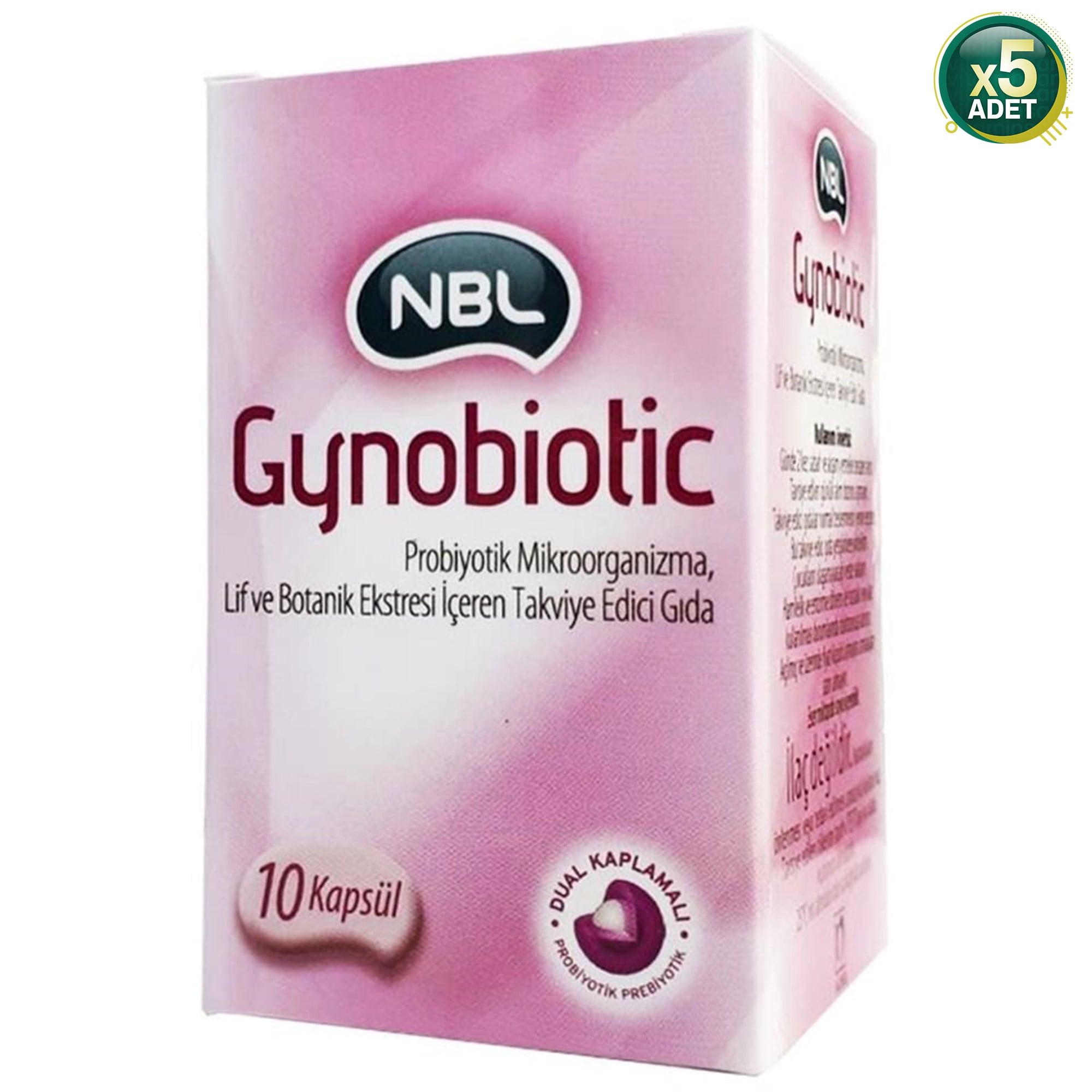 Nbl Gynobıotıc 10 Kapsul - 5 Adet