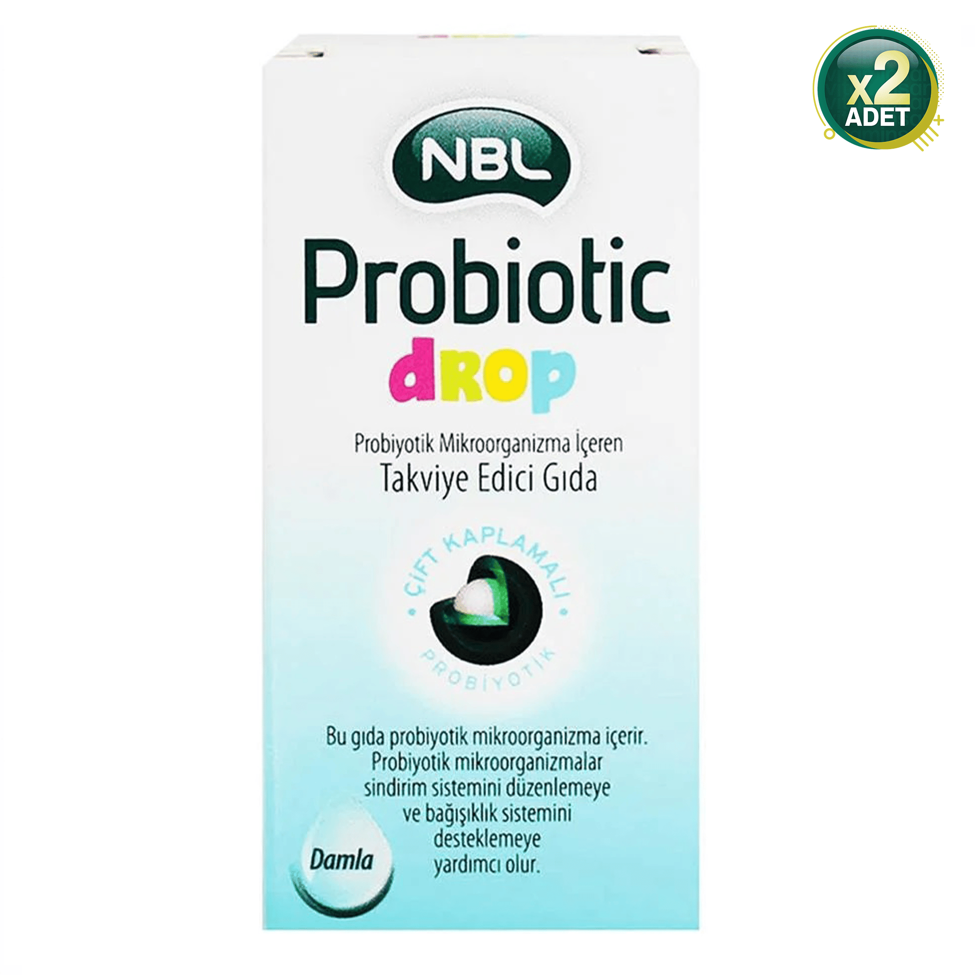 NBL Probiotic Drop 7.5 ml Damla 2'li