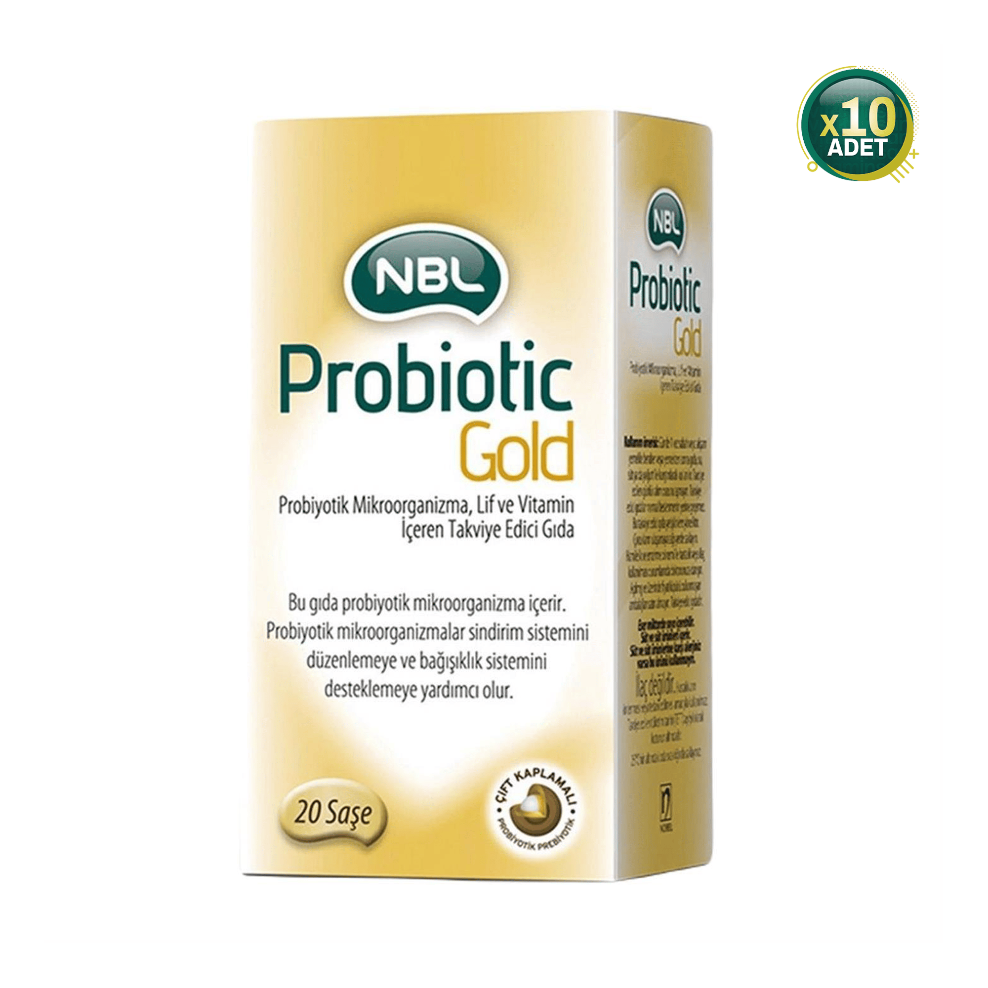 NBL Probiotic Gold 20 Stick Saşe 10 Adet