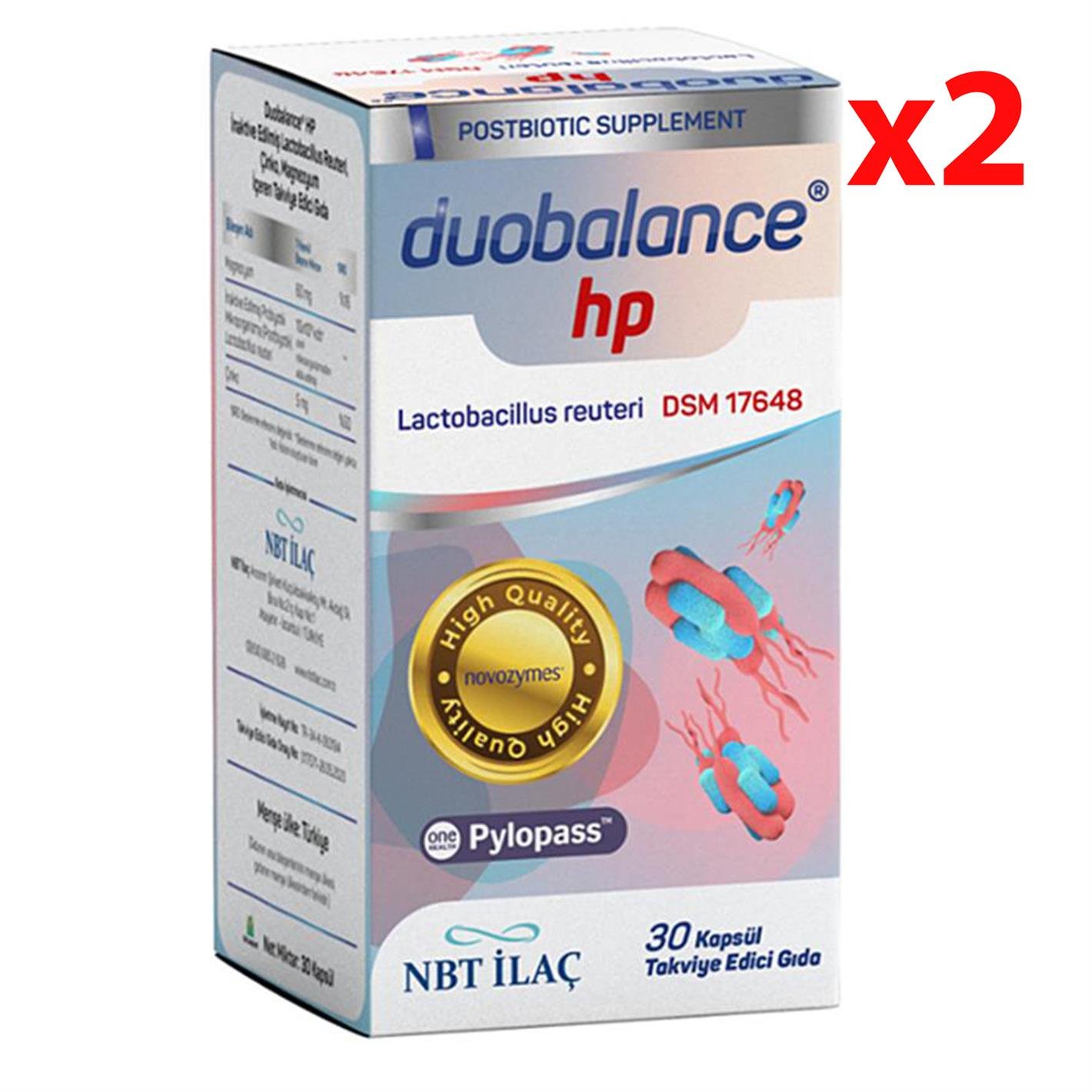 Nbt Life Duobalance Hp 30 Kapsül 2 Adet