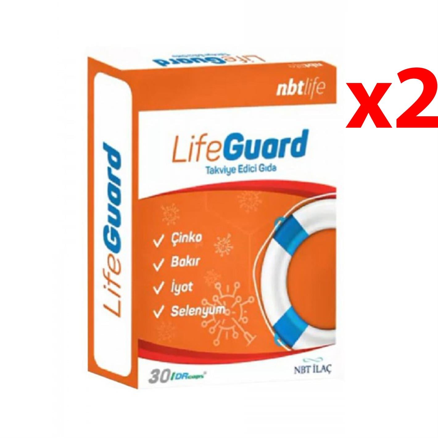 Nbt Life Guard Takviye Edici Gıda 30 Kapsül 2 Adet