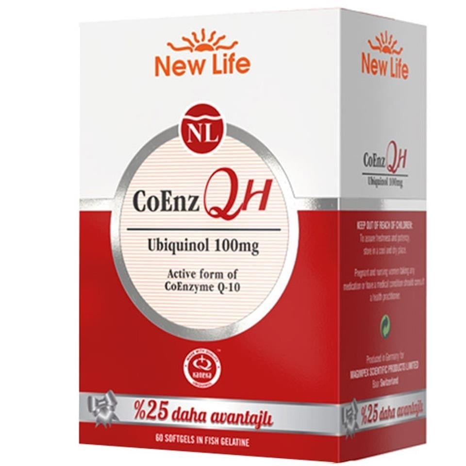 New Life Coenz QH Ubiquinol 60 Kapsül