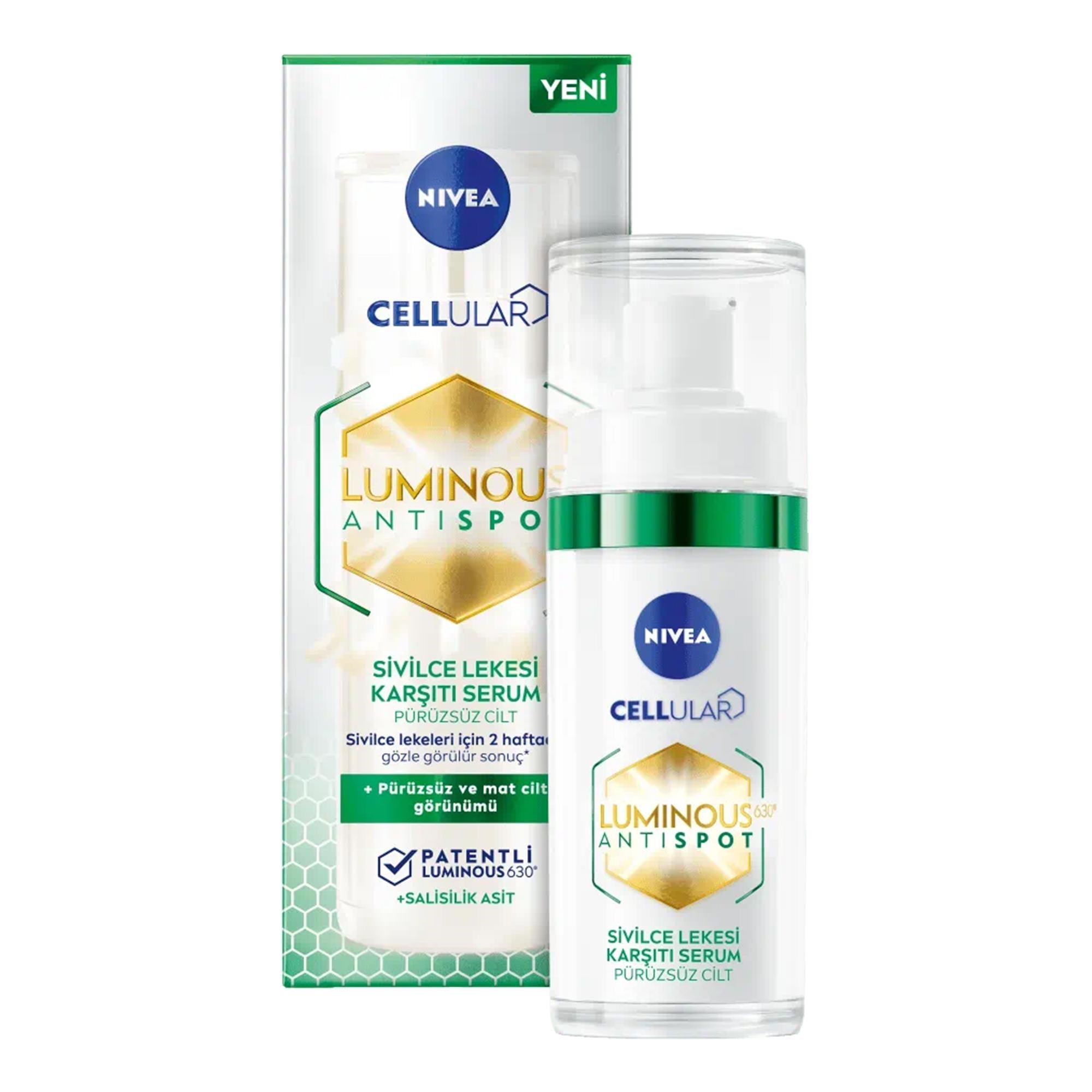 Nivea Luminous630 Sivilce Lekesi Karşıtı Yüz Serumu 30 ml