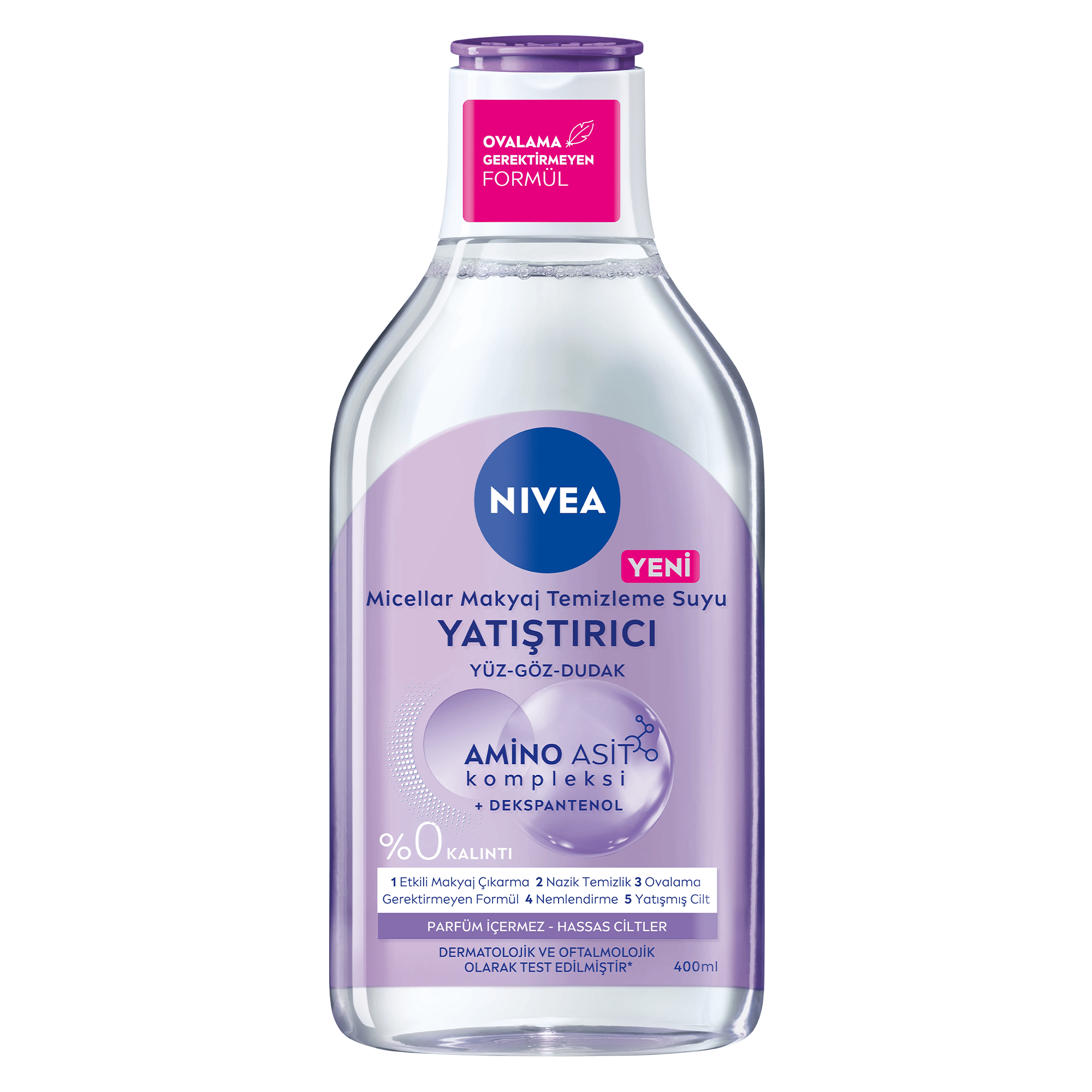 Nivea Micellair Hassas Ciltler Makyaj Temizleme Suyu 400 ml