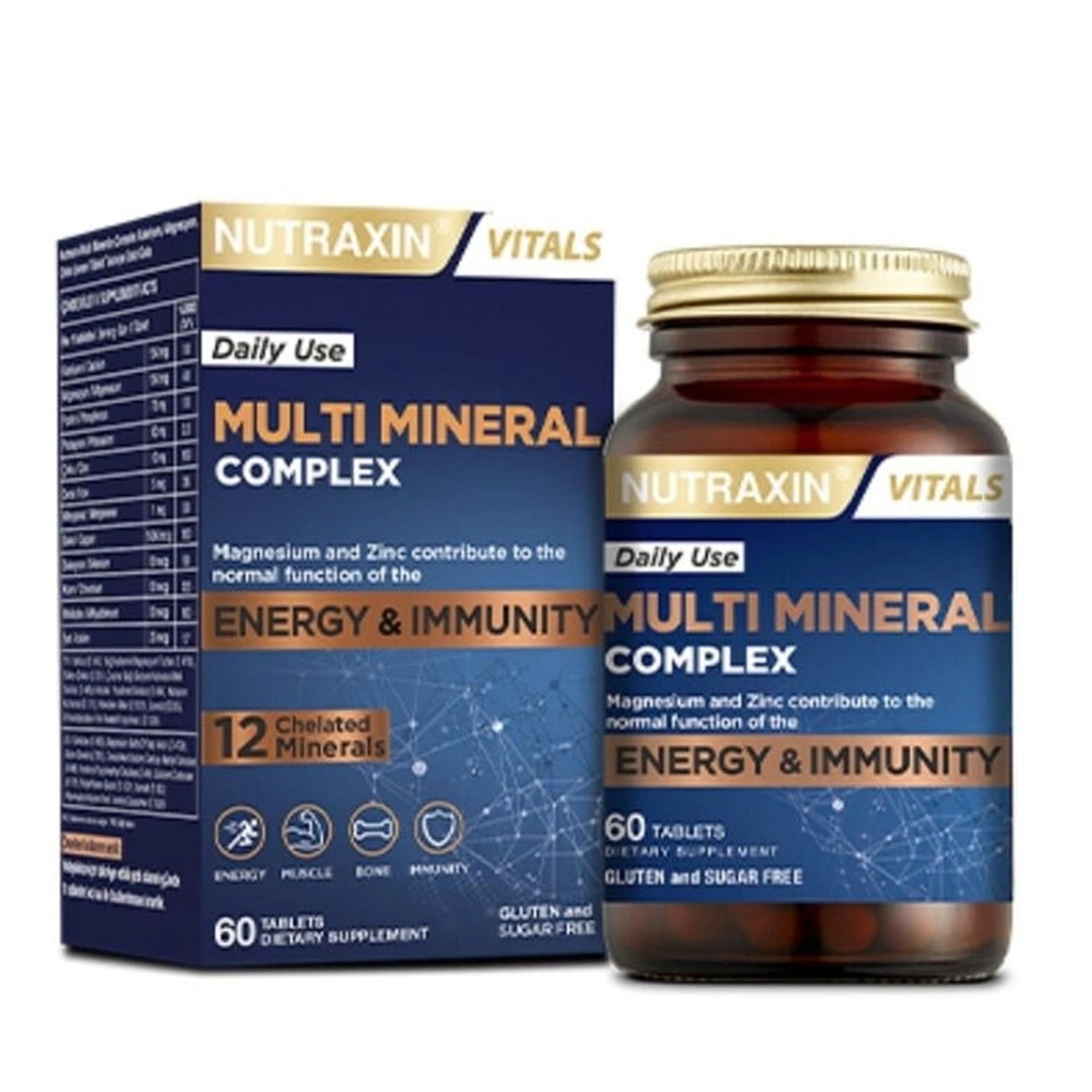 Nutraxin Multi Mineral Complex 60 Tablet