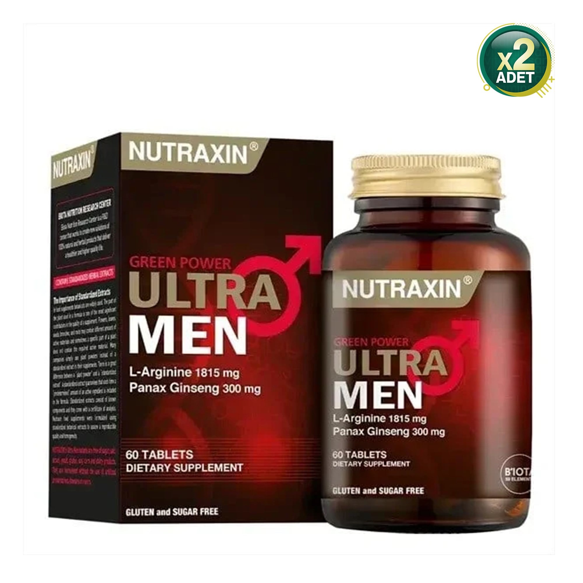 Nutraxin Ultra Men 60 Tablet 2 Adet