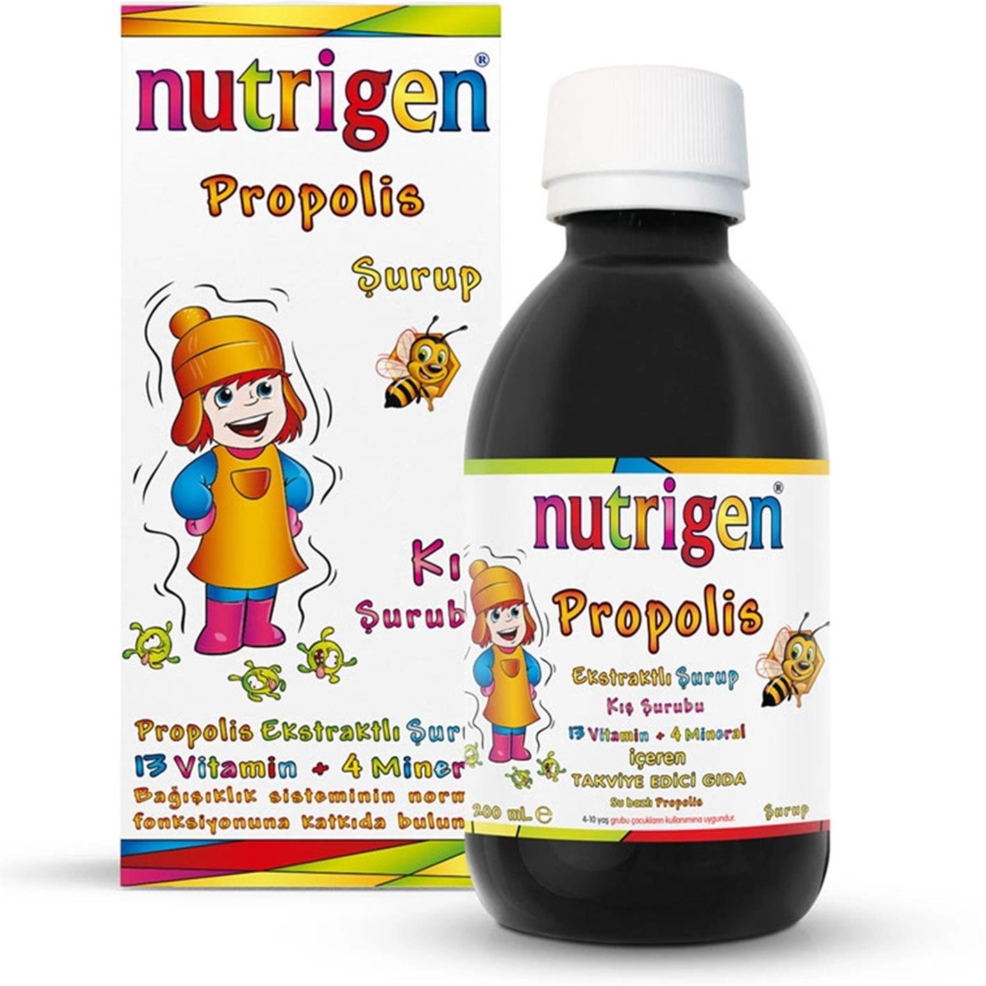 Nutrigen Propolis Ekstratlı Kış Şurubu 200 ml