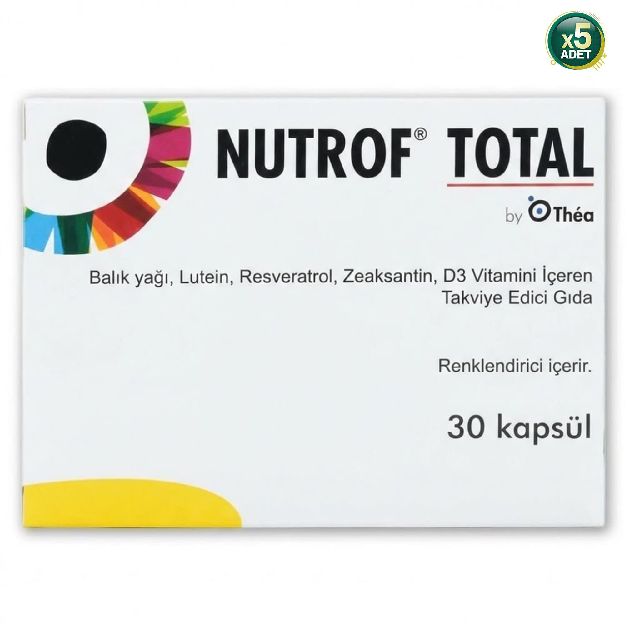 Nutrof Total 30 Kapsül 5 Adet