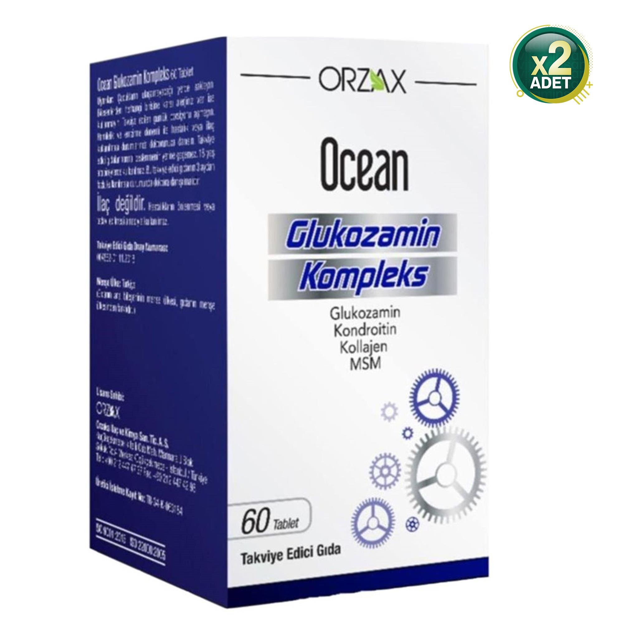 Ocean Glukozamin Komplex 60 Tablet 2 Adet