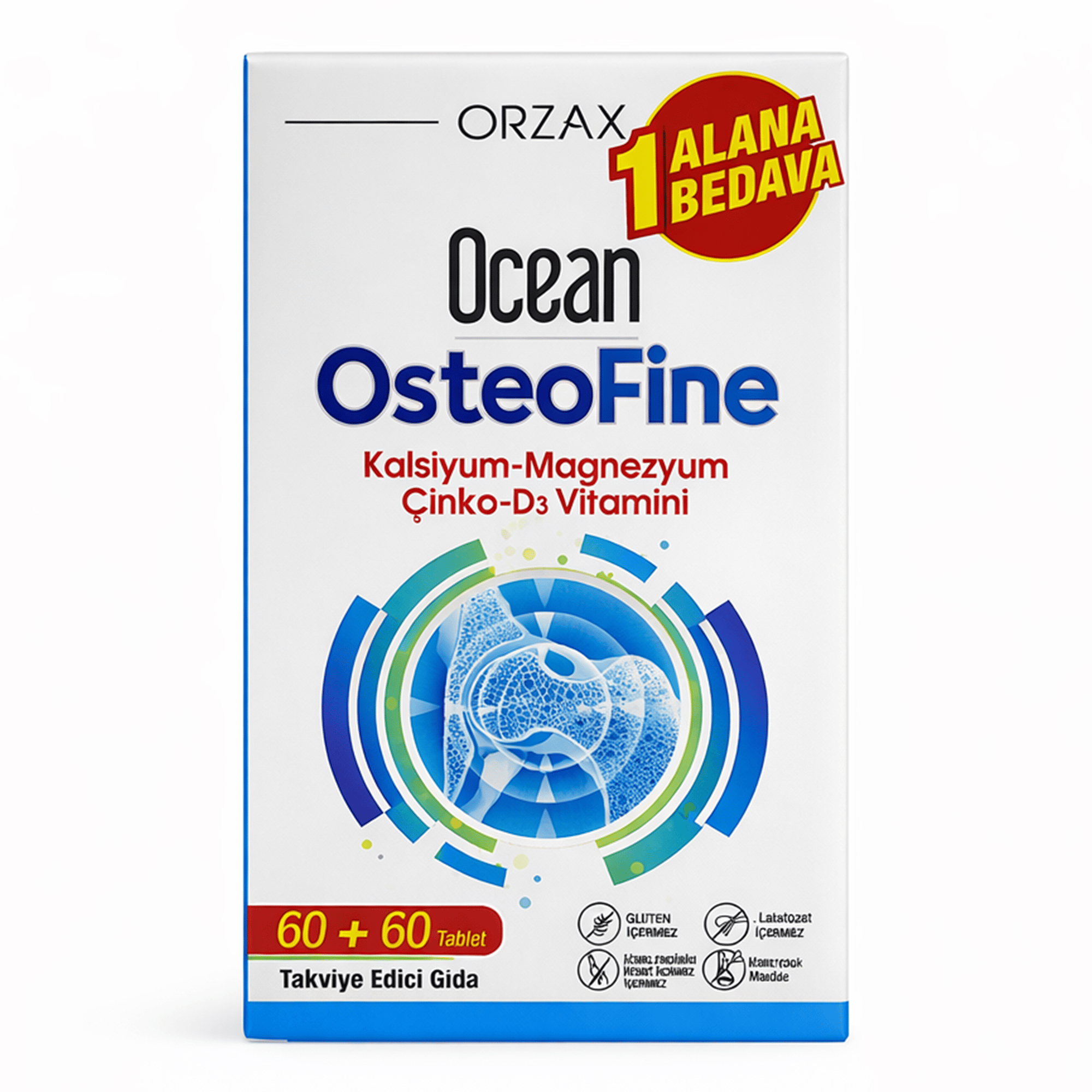Ocean Osteofine 60 Tablet 2'li