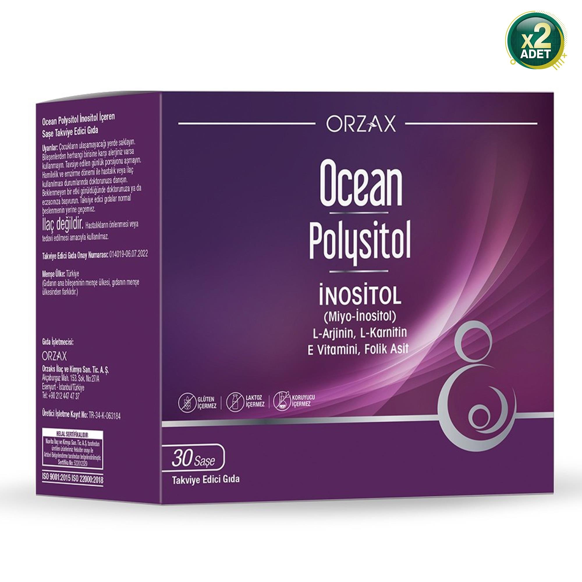 Ocean Polysitol 30 Saşe 2'li