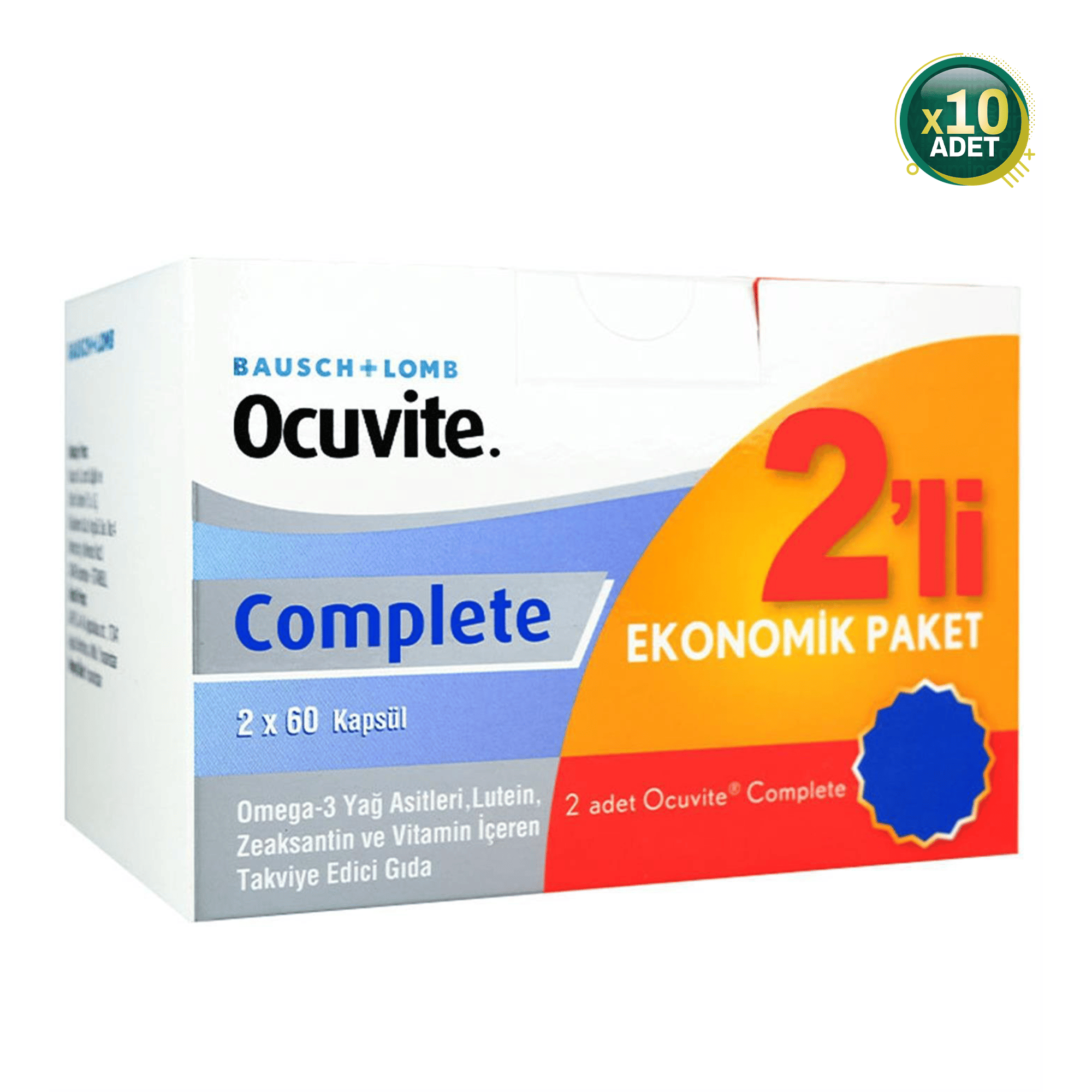 Ocuvite complete 60 kapsül 2'li set TOPTAN FİYATI