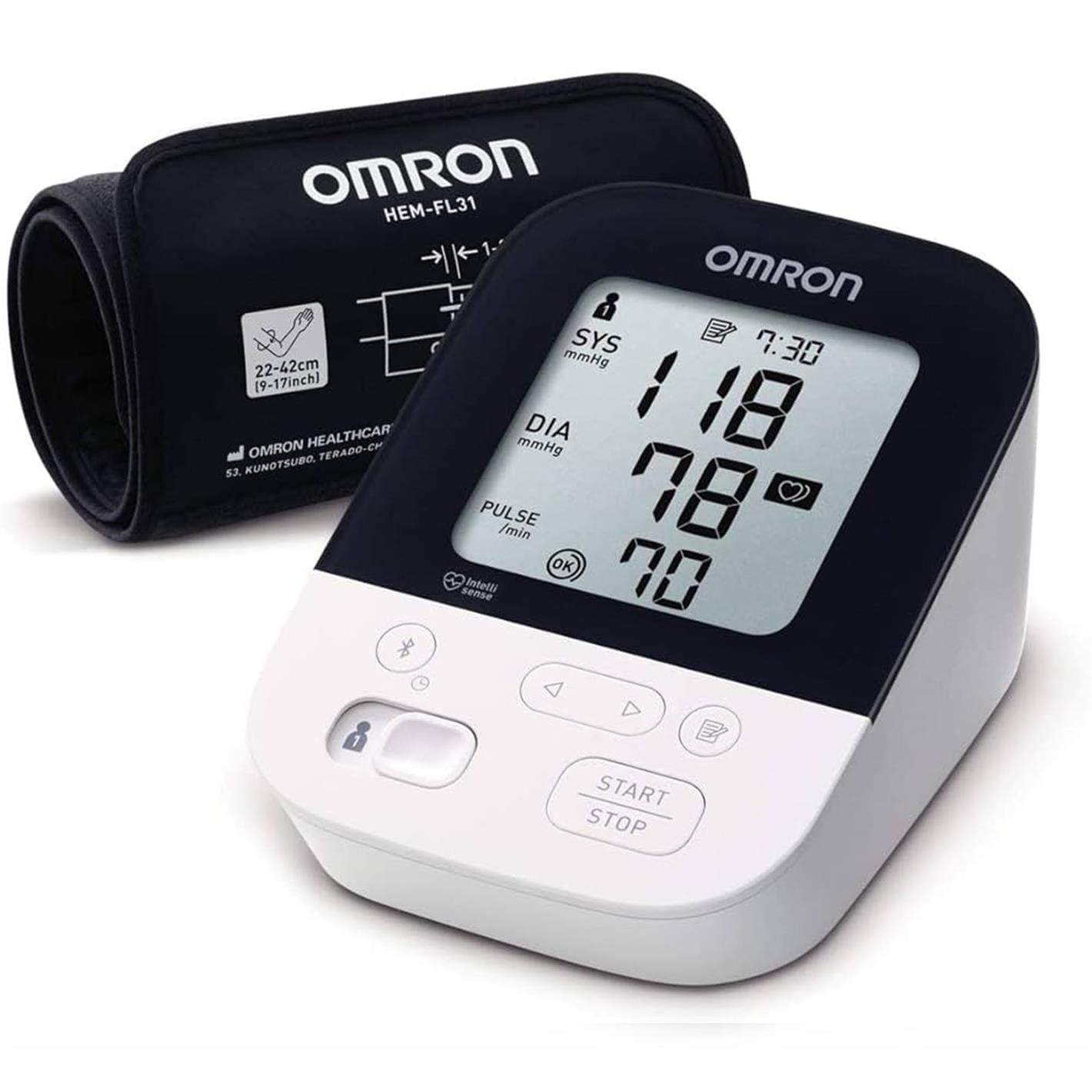 Omron M4 Intelli Hem-7155T-EBK Dijital Üst Koldan Ölçer Tansiyon Aleti