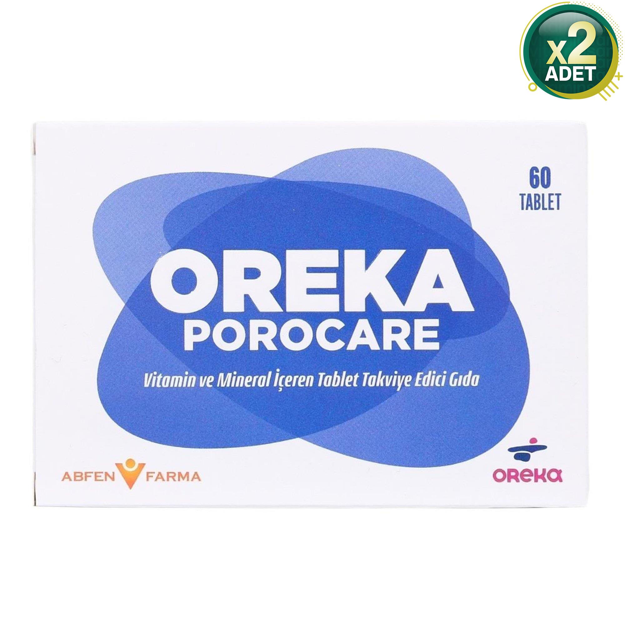 Oreka Porocare 60 Tablet 2 Adet