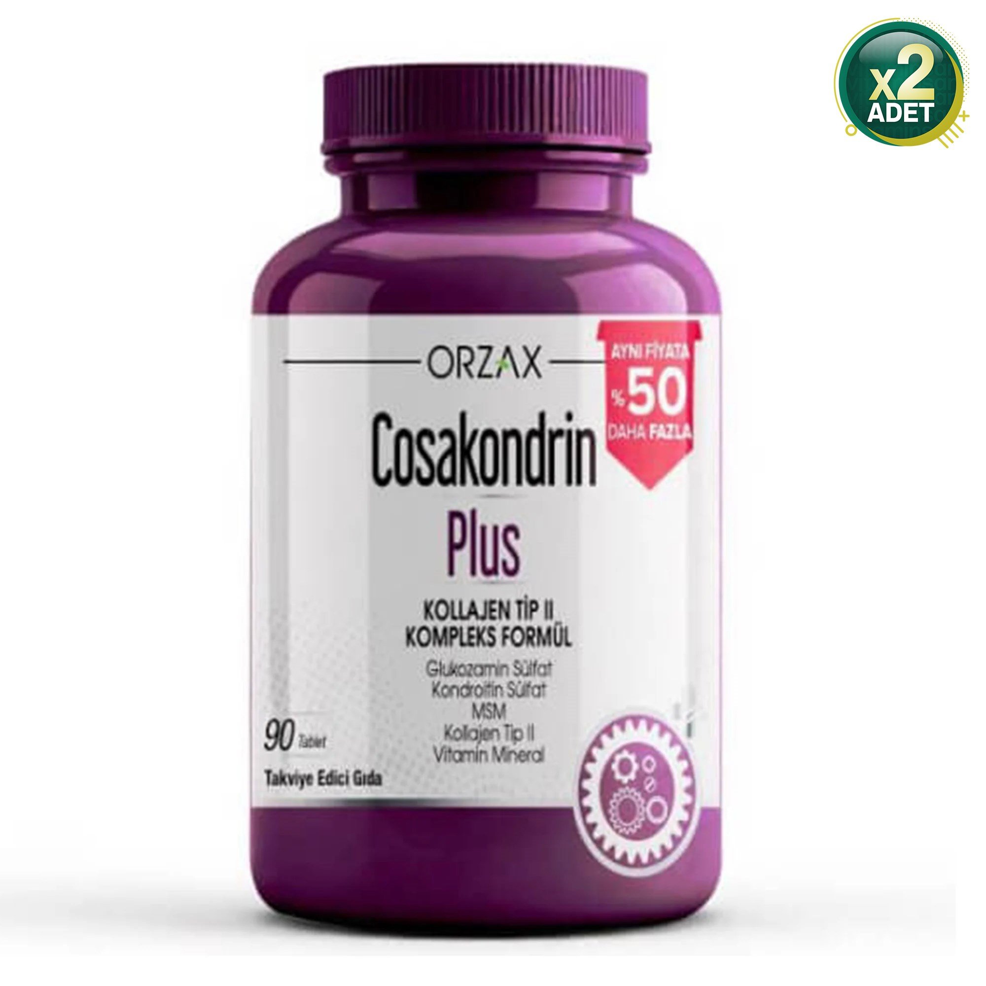 Orzax Cosakondrin Plus 90 Tablet 2 Adet
