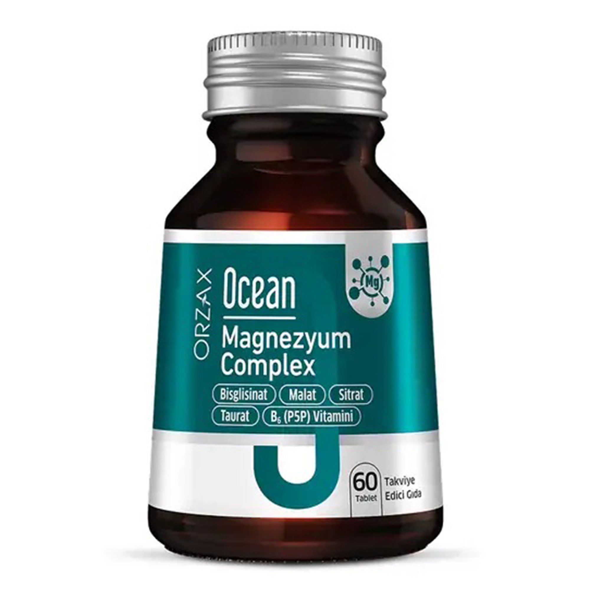 Orzax Ocean Magnezyum Complex 60 Tablet