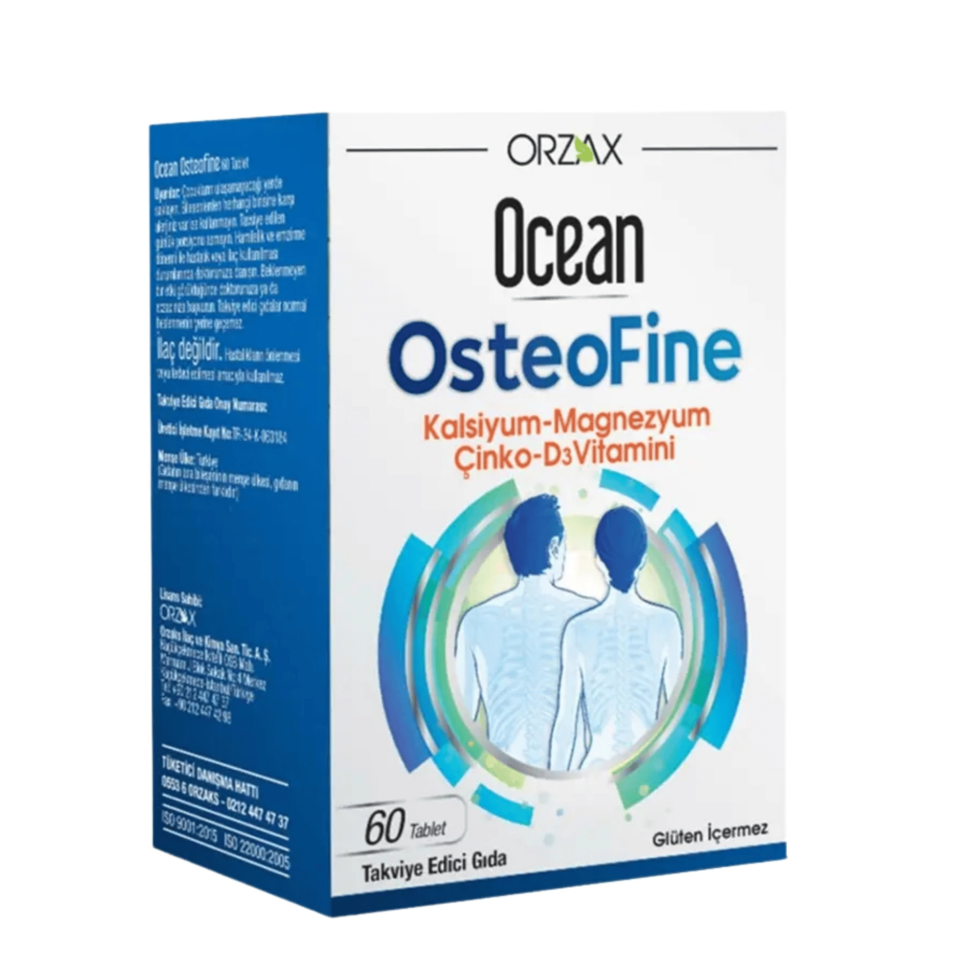 Orzax Ocean OsteoFine Takviye Edici Gıda 60 Tablet