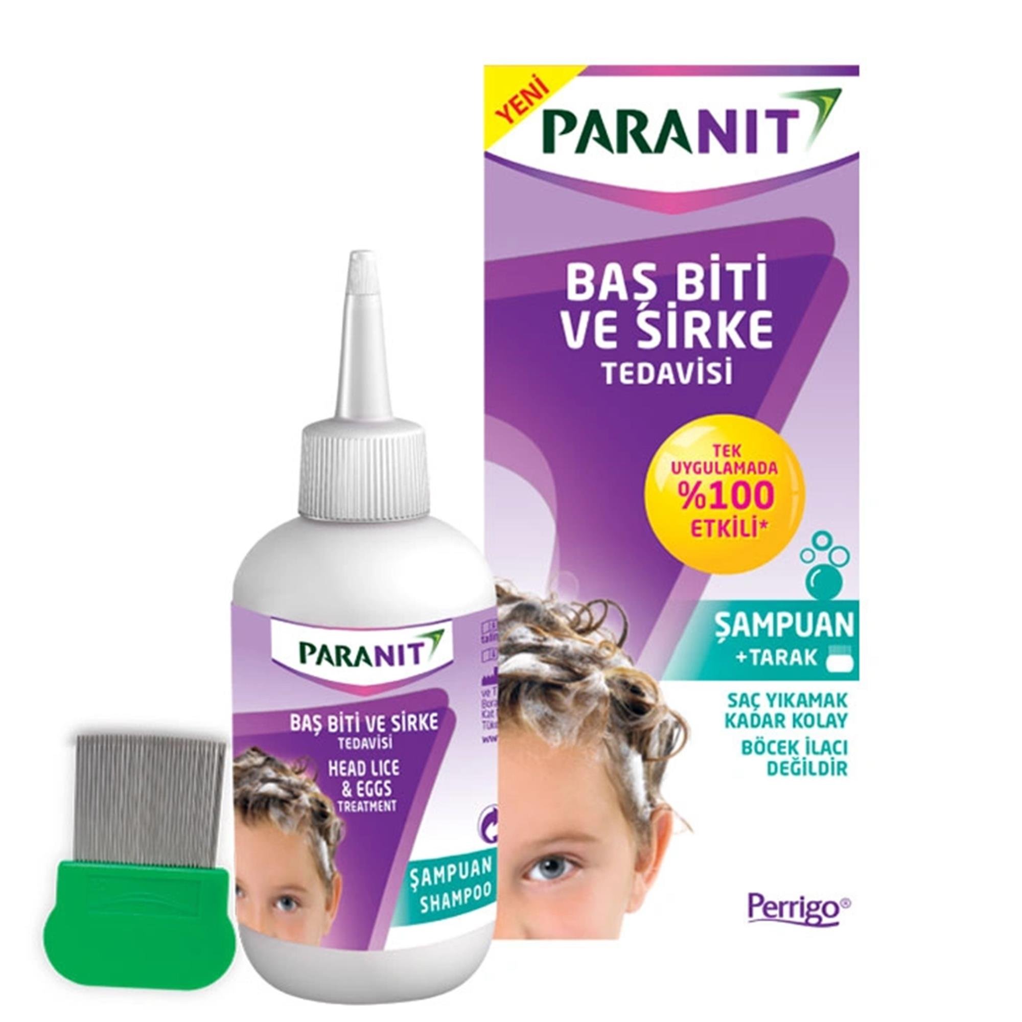 Paranit Şampuan + Tarak 100 ml