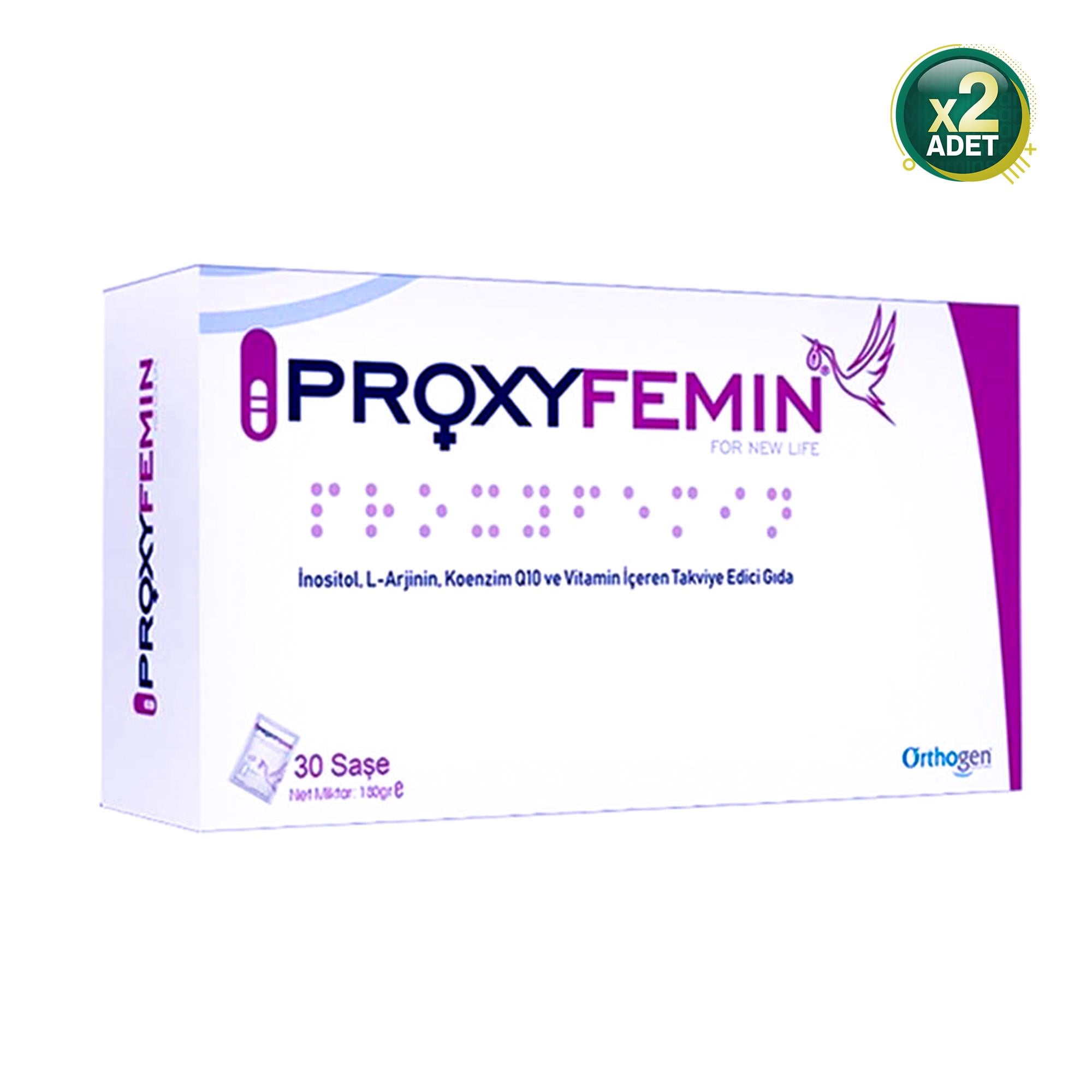ProxyFemin 30 Saşe 2 Adet
