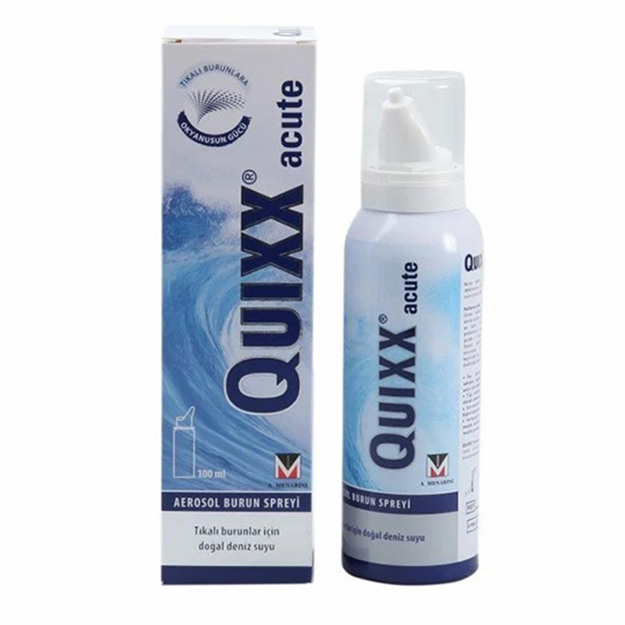 Quixx Acute Aerosol Burun Spreyi 100 ml