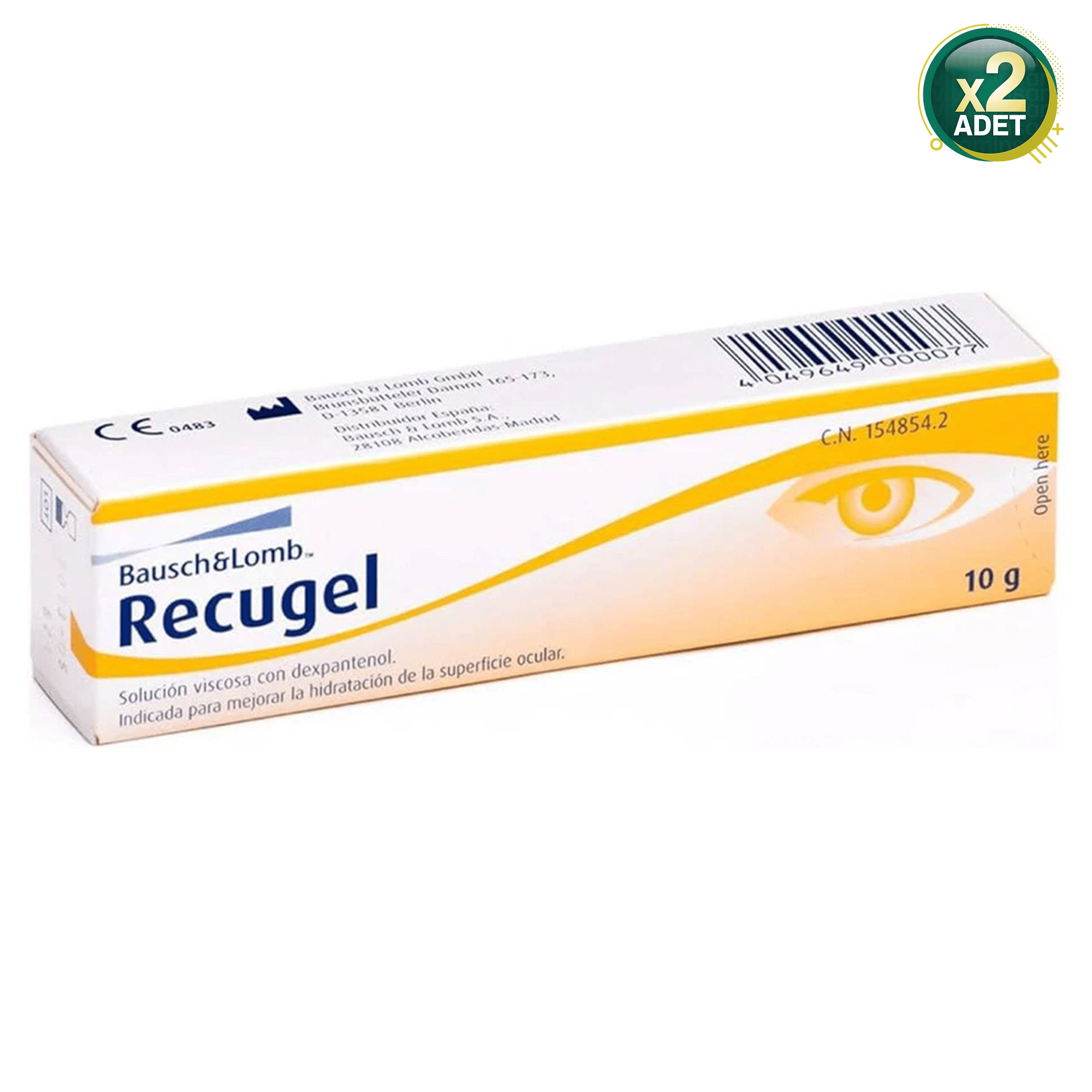 Recugel Göz Jeli 10 gr 2 Adet