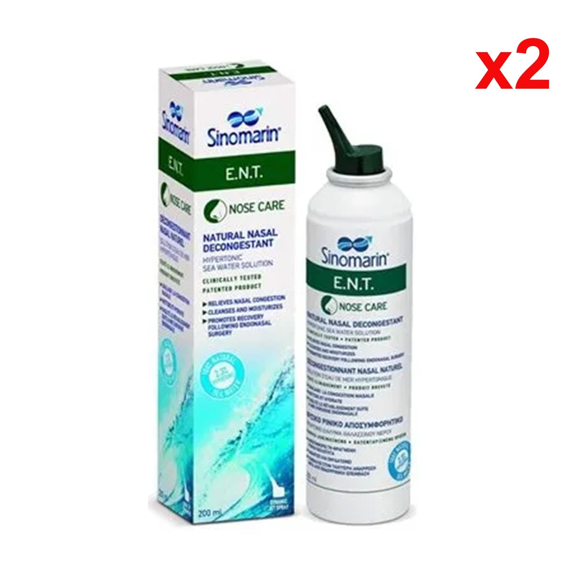 Sinomarin E.N.T. Deniz Suyu Spreyi 200 Ml 2 Adet