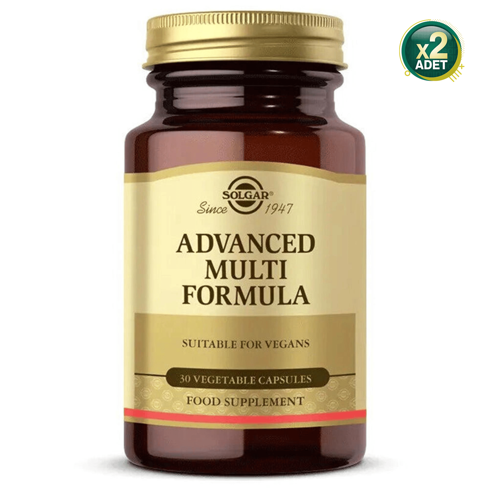 Solgar Advanced Multi Formula 30 Kapsül 2 Adet