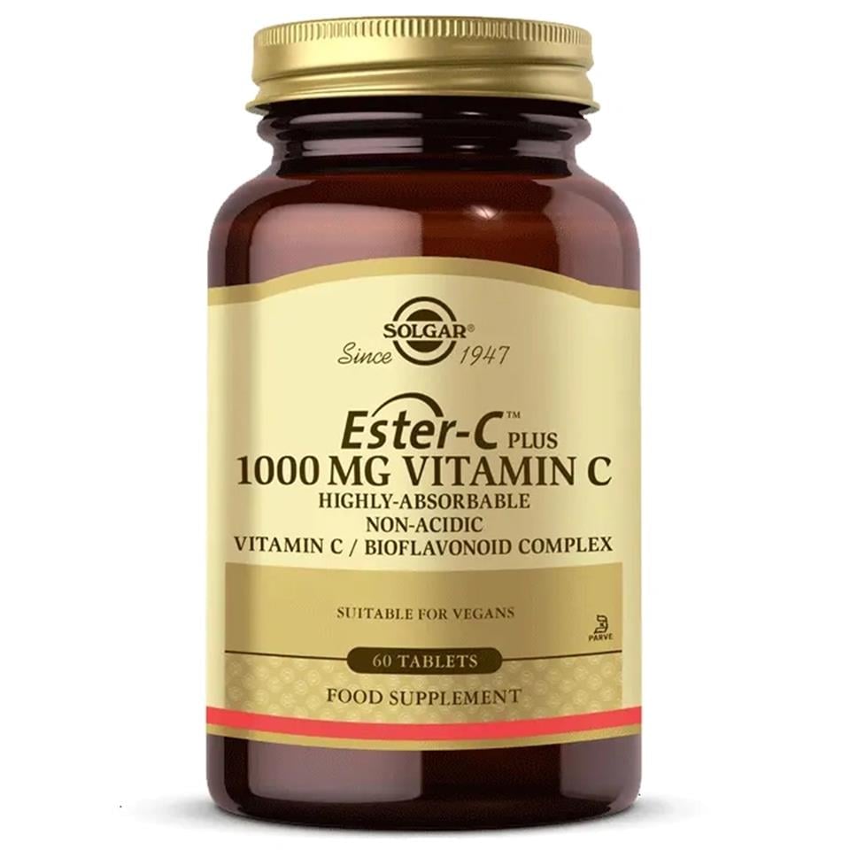 Solgar Ester-C Plus 1000 mg 60 Kapsül