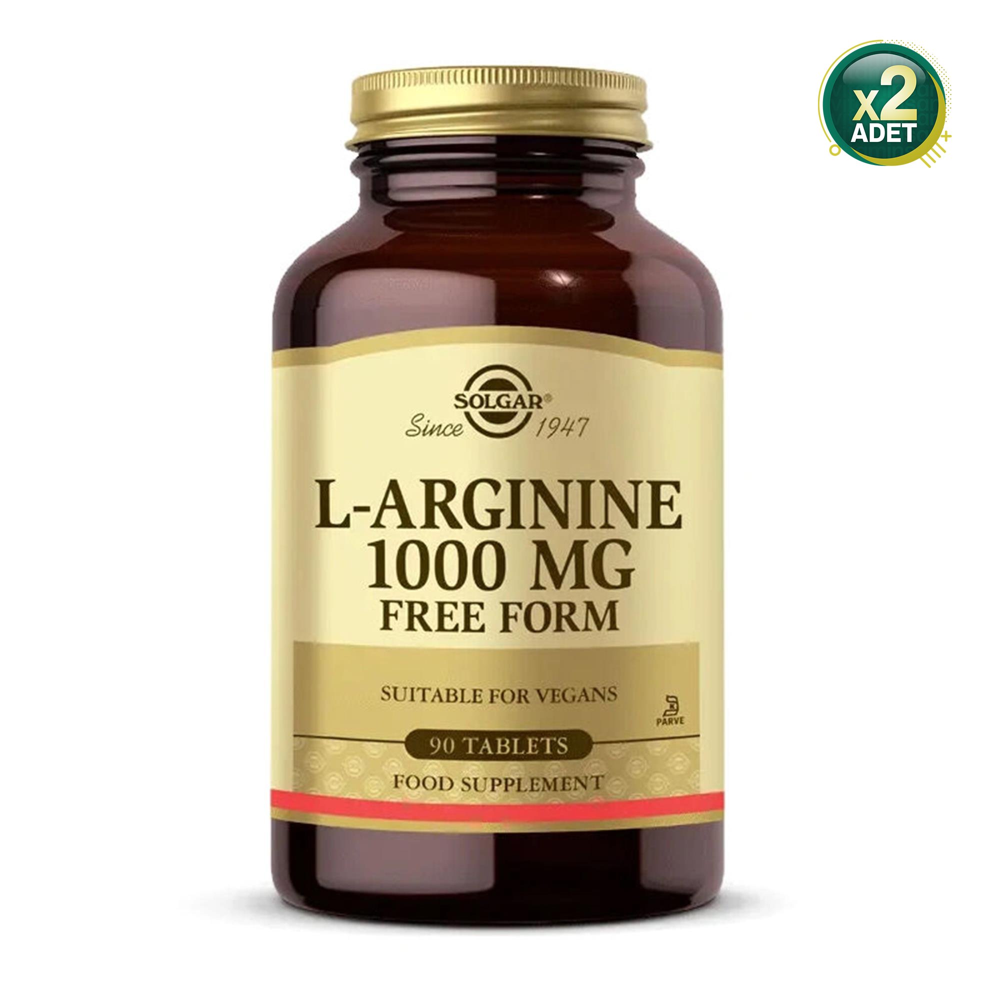 Solgar L-Arginine 1000 mg 90 Tablet 2 Adet