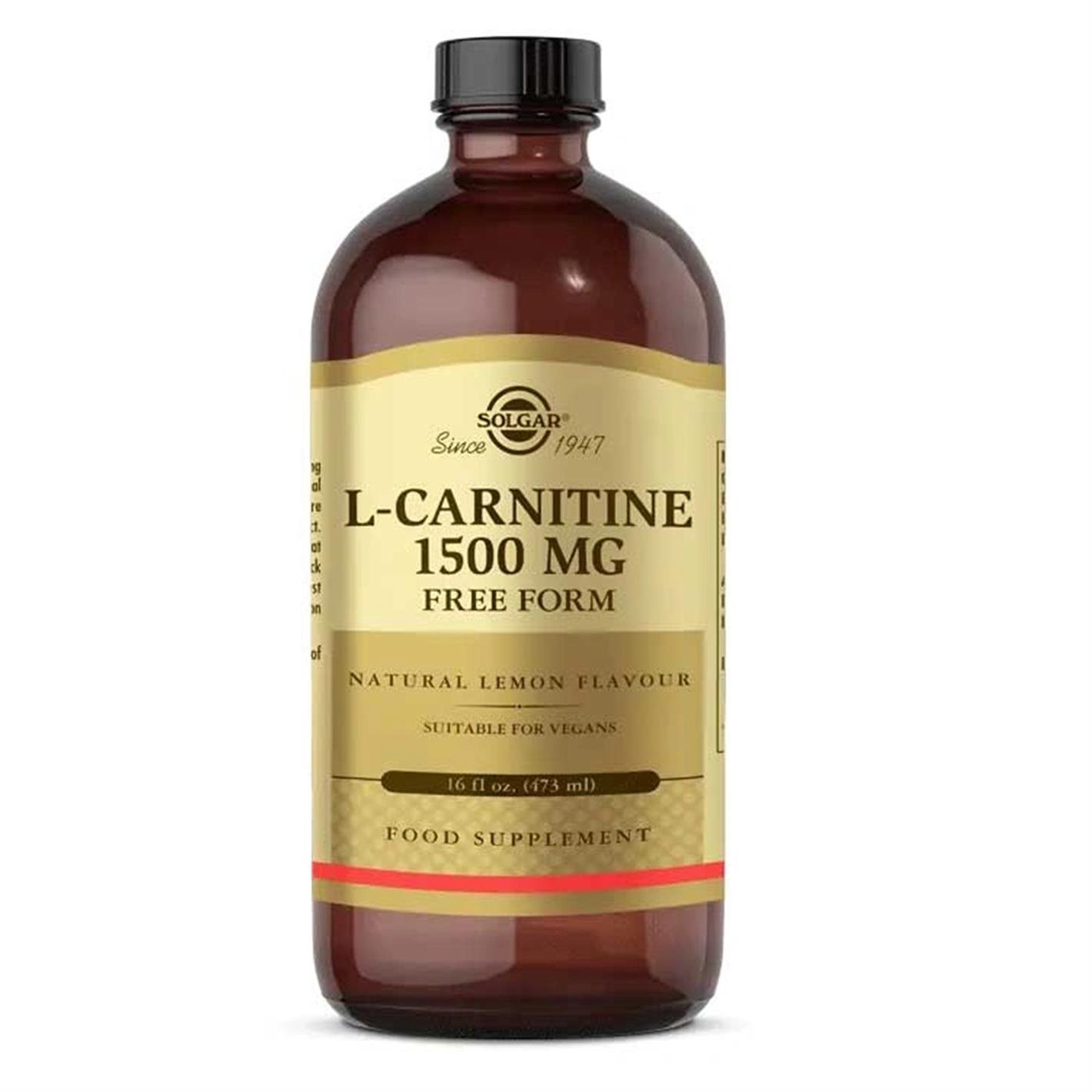Solgar L-Carnitine 1500 mg Takviye Edici Gıda 473 ml