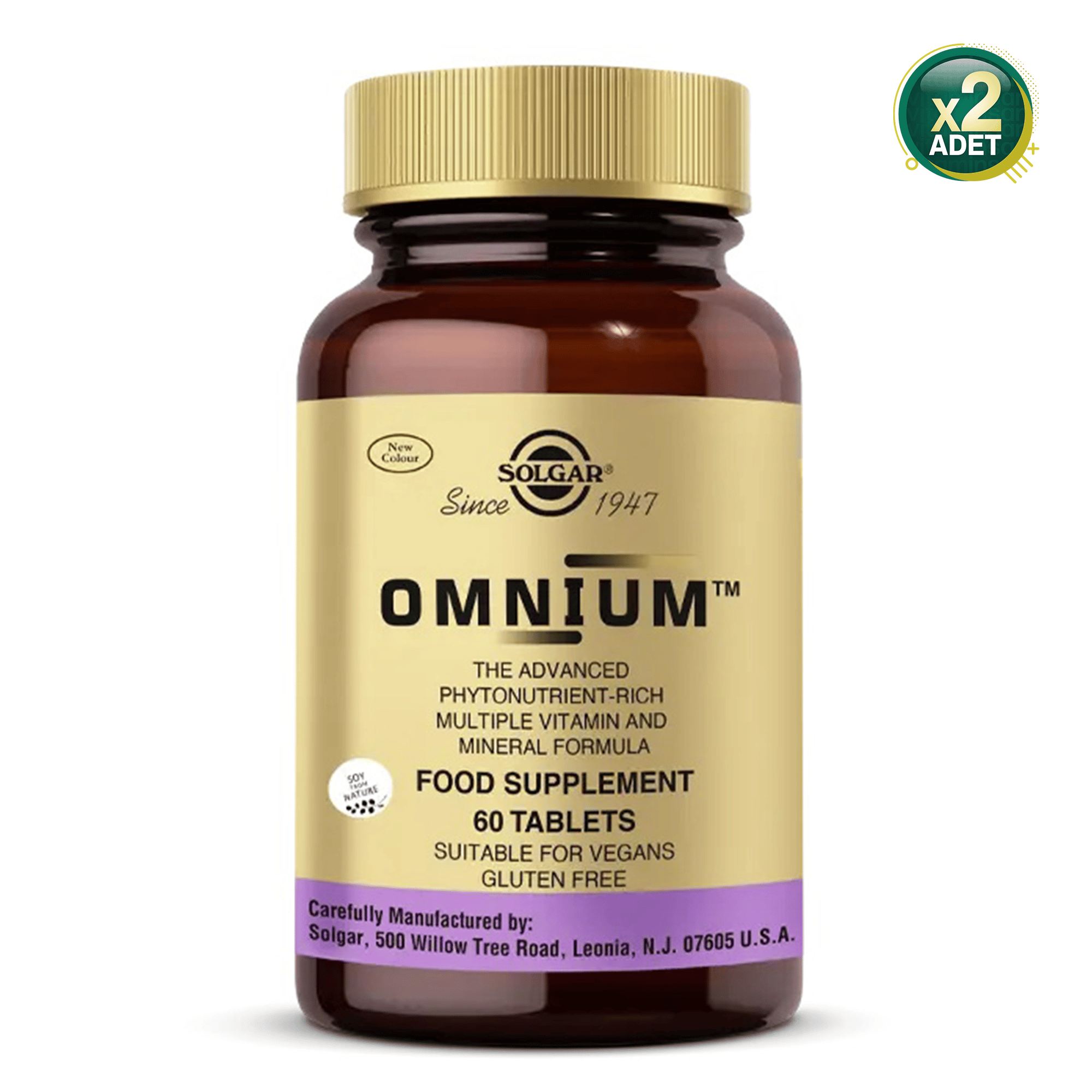 Solgar Omnium 60 Tablet 2 Adet