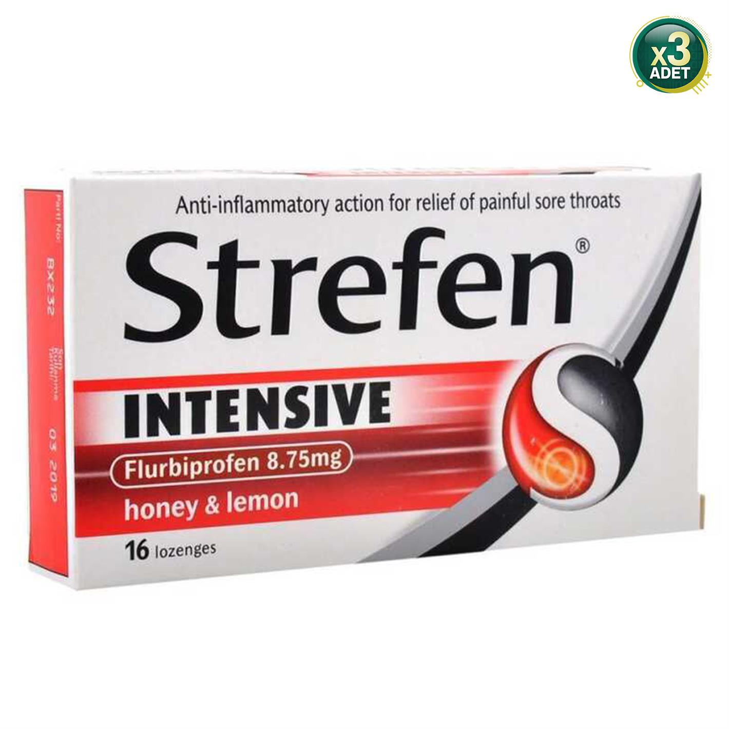 Strefen Limon & Bal 16 Pastil 3 Adet