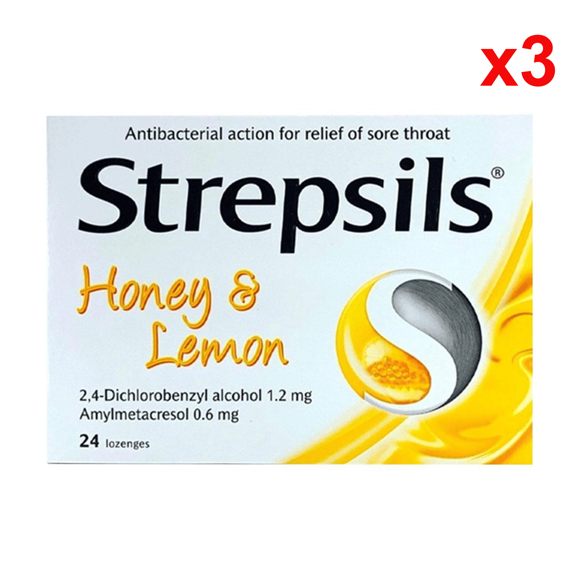Strepsils Bal & Limon 24 Pastil 3 Adet