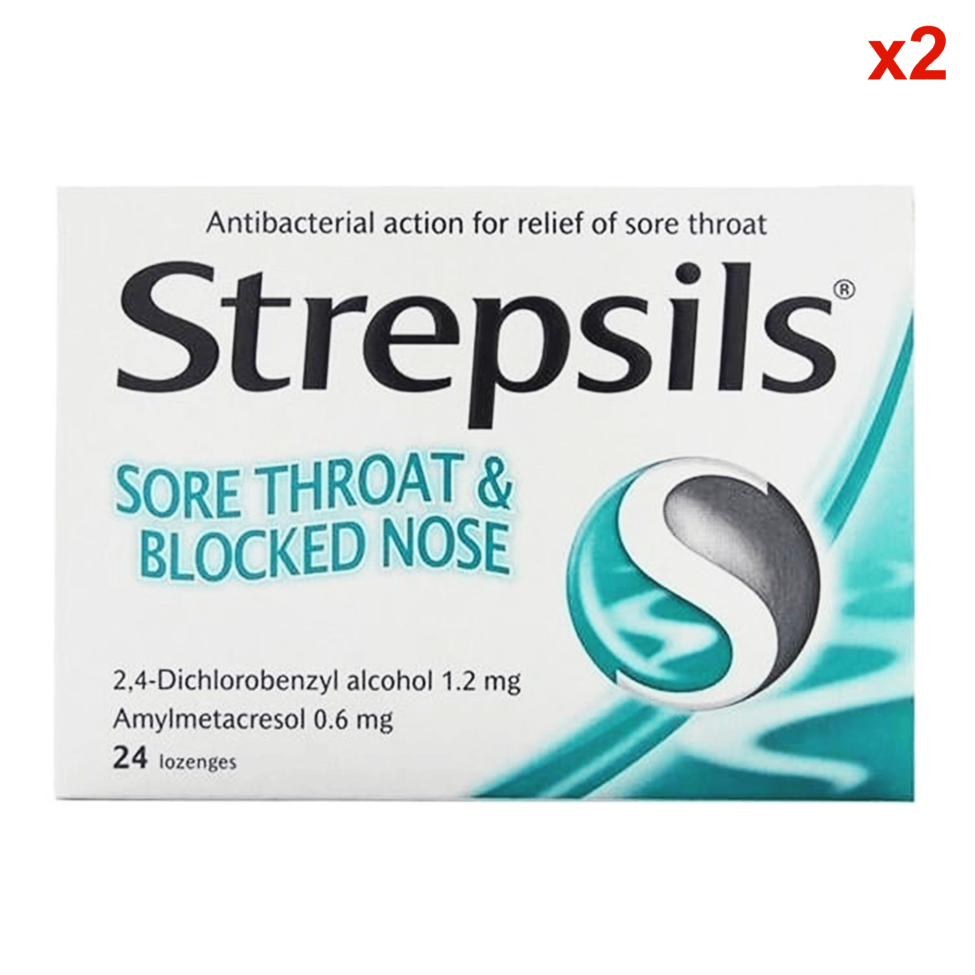 Strepsils Mentollü 24 Pastil 2 Adet
