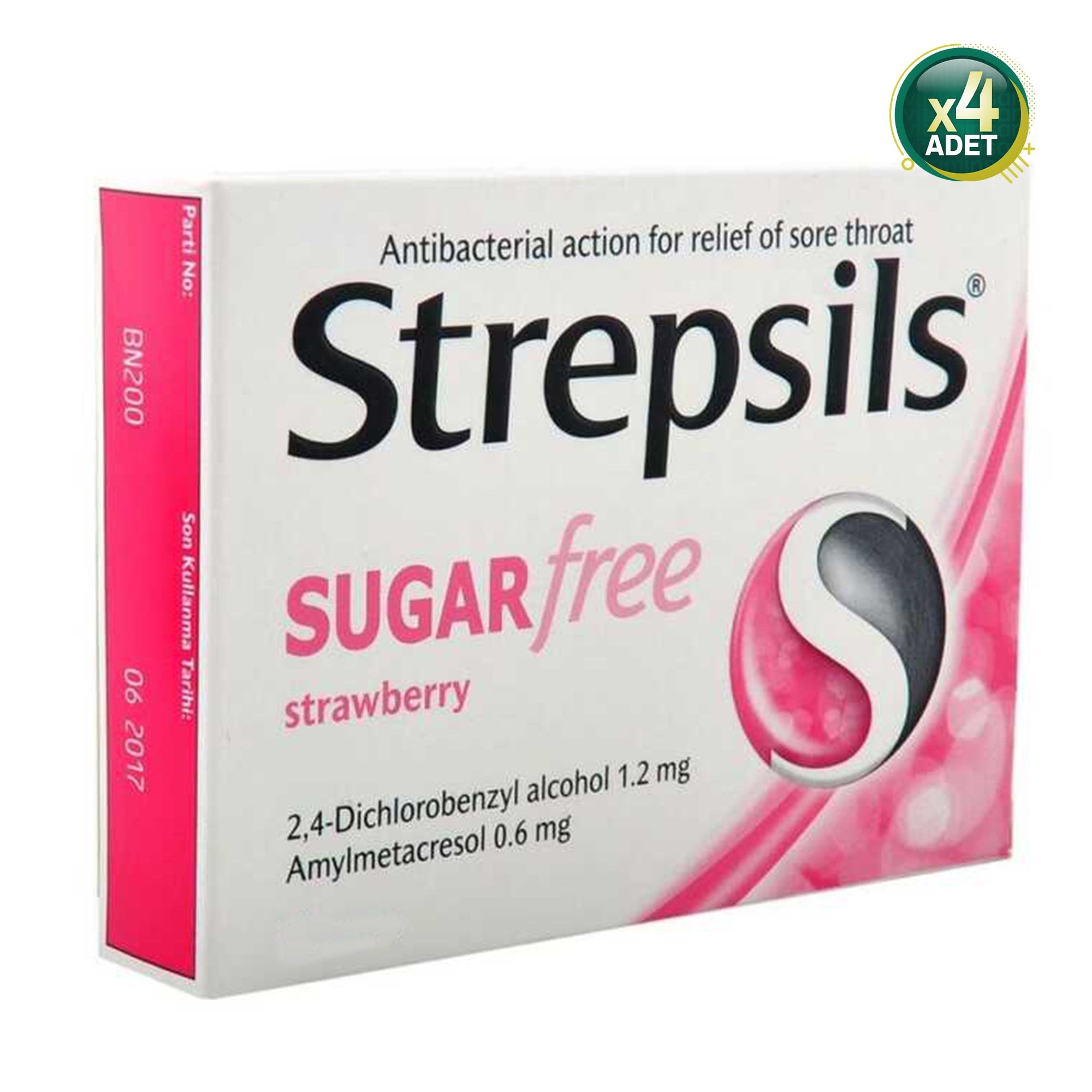 Strepsils Şekersiz Elderberry 24 Pastil 4 Adet