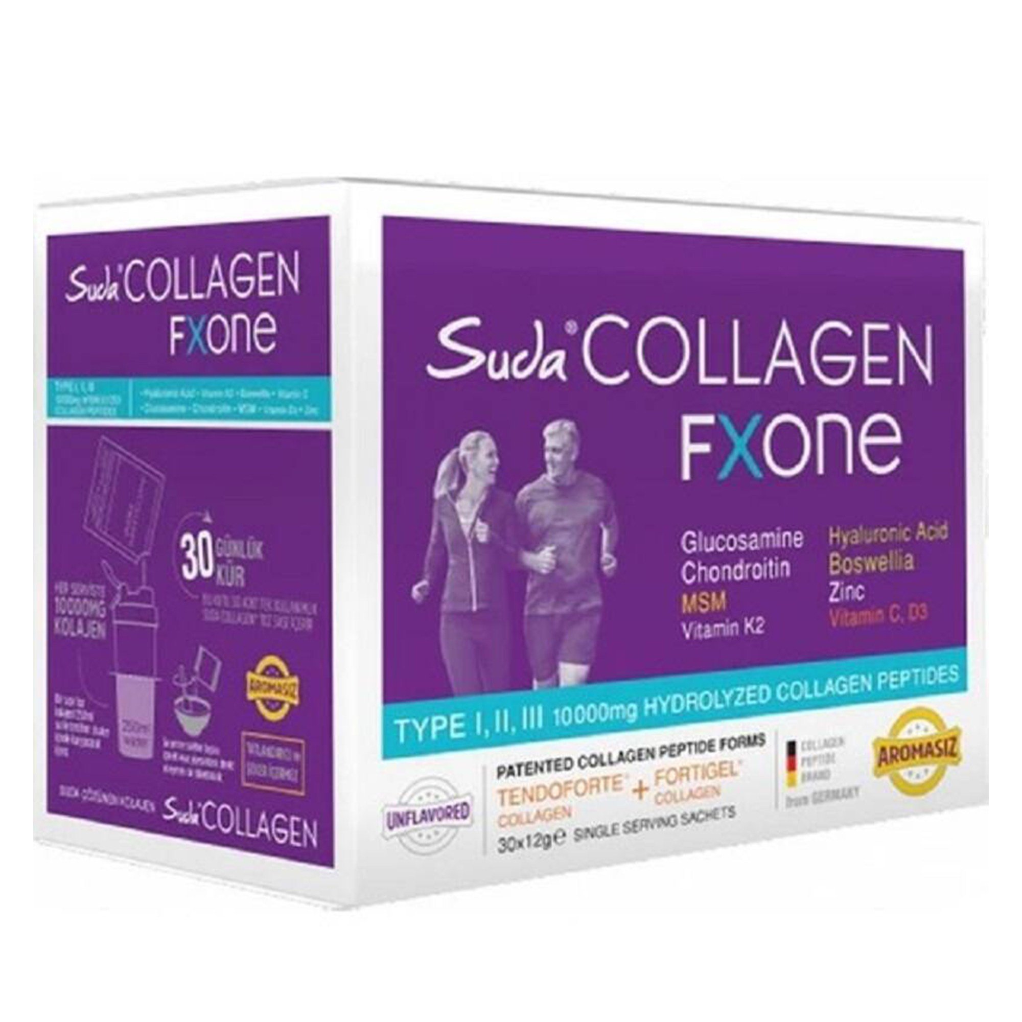 Suda Collagen Fxone Aromasız 12 gr 30 Saşe