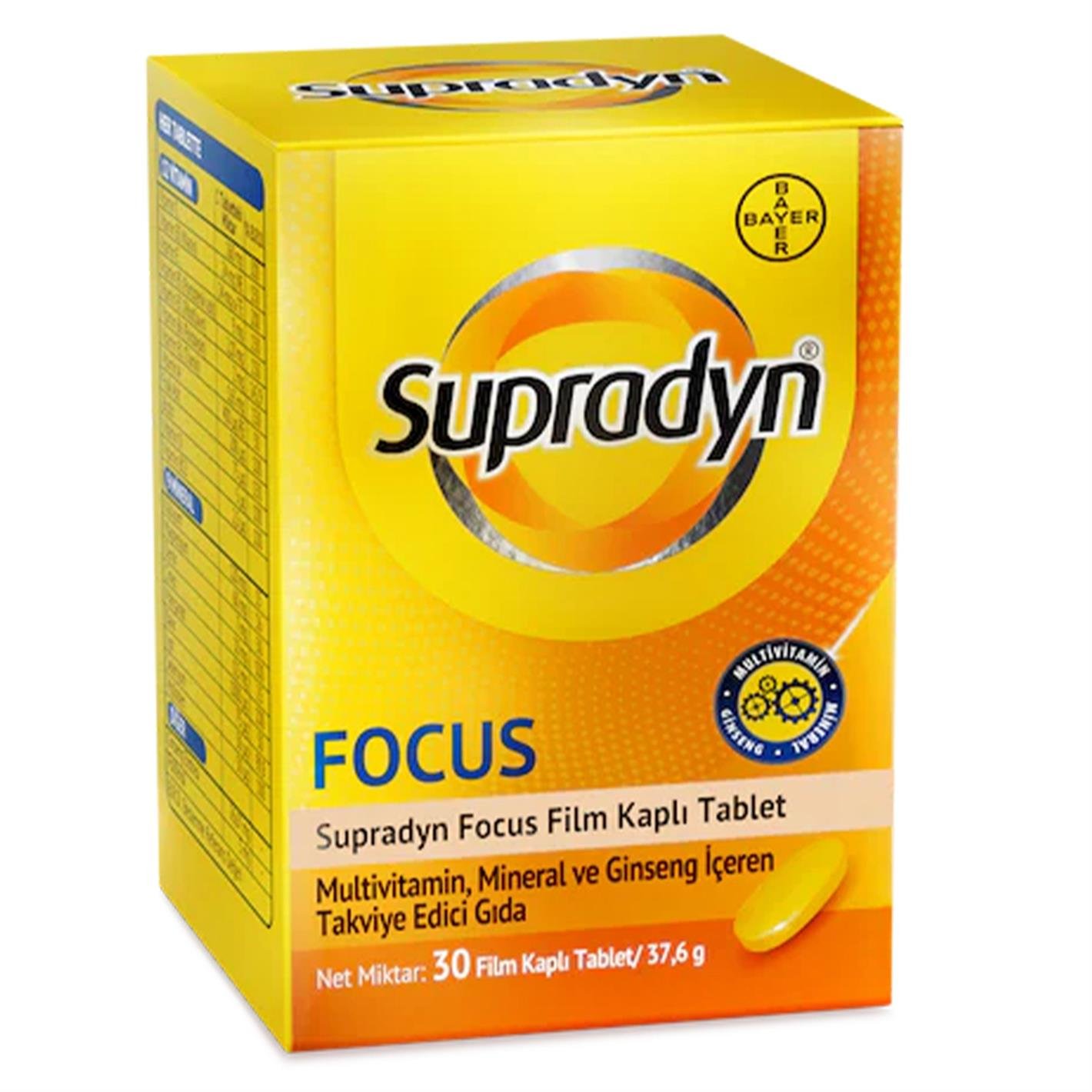 Supradyn Energy Focus 30 Tablet