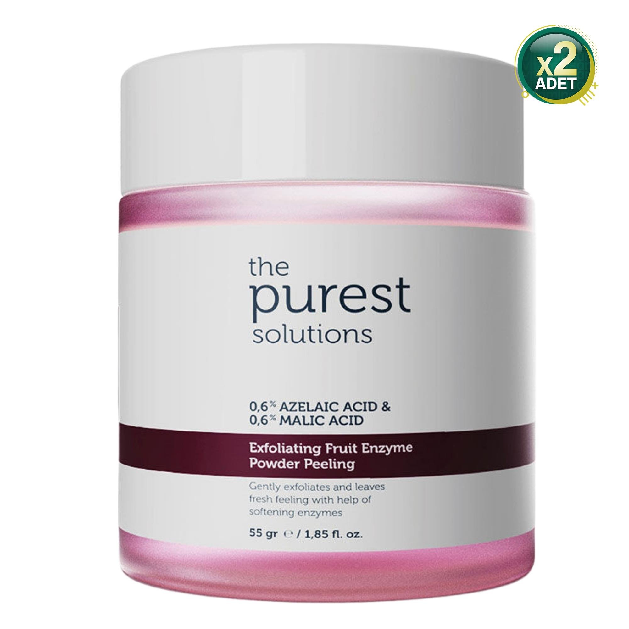 The Purest Solutions Exfoliating Fruit Enzyme Powder Peeling 55 gr 2 Adet