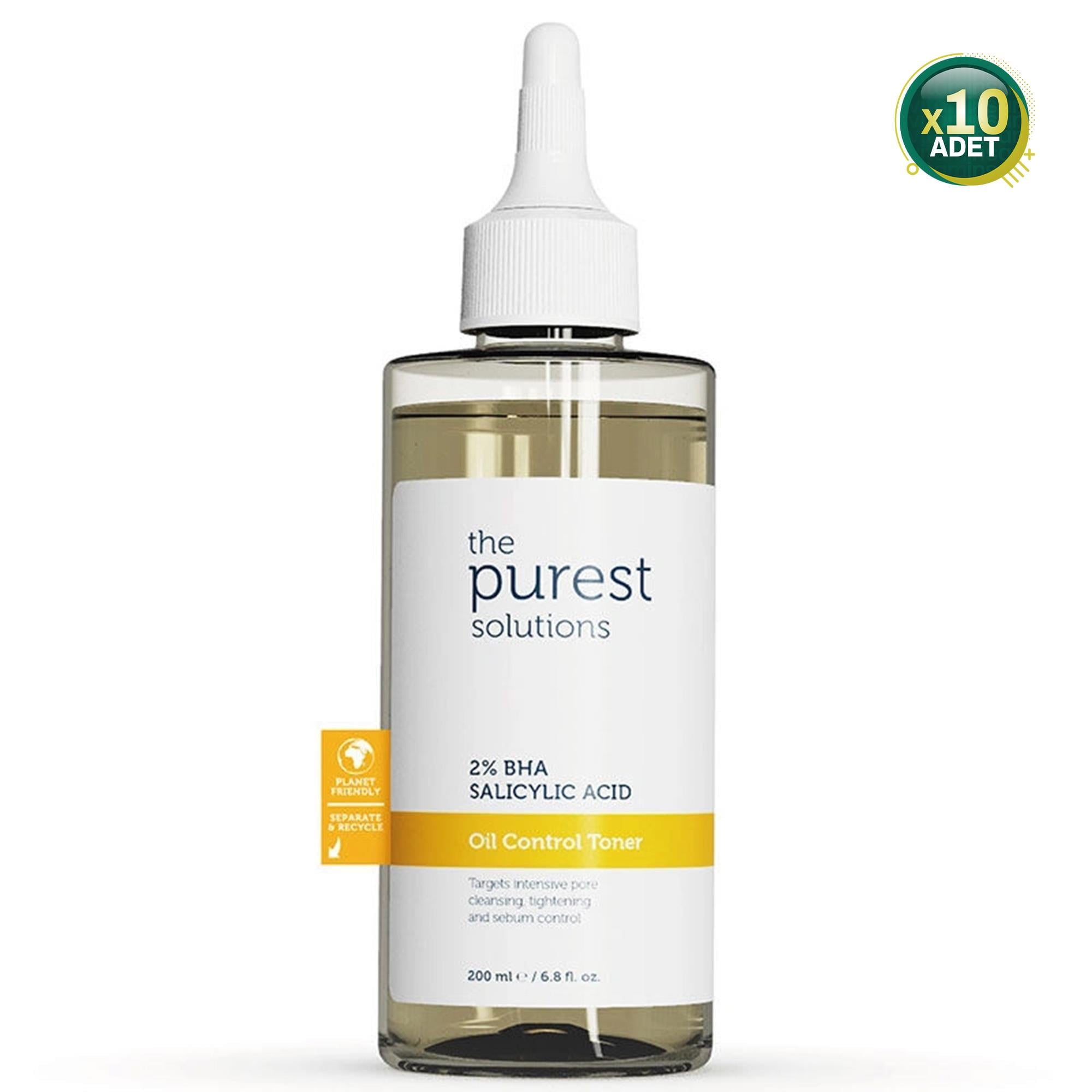 The Purest Solutions Oil Control Toner 200 ml 10 Adet