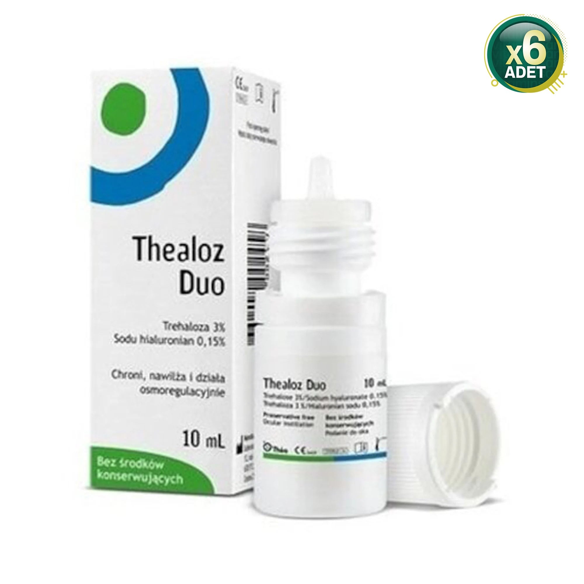 Thealoz Duo Göz Damlası 10 ml 6 Adet