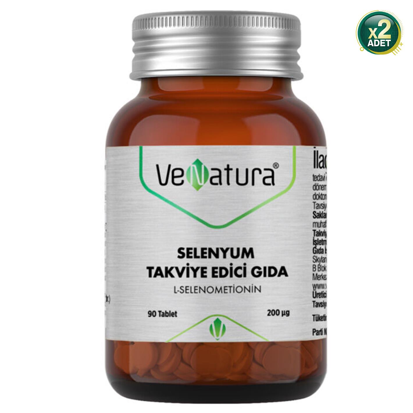 Venatura Selenyum 90 Tablet 2 Adet