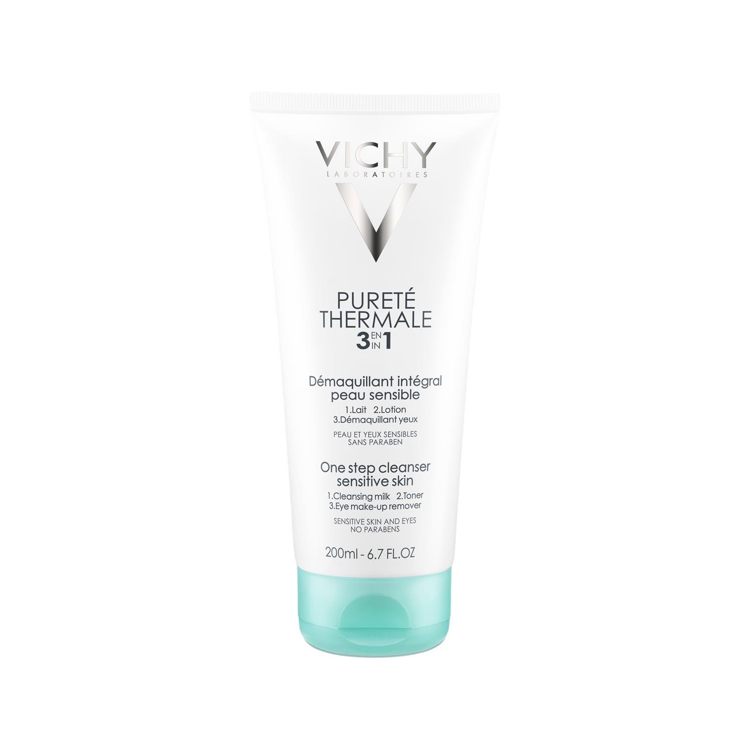 Vichy Purete Thermale Demaquillant Integral 3'ü 1 Arada Makyaj Temizleyici 200 ml