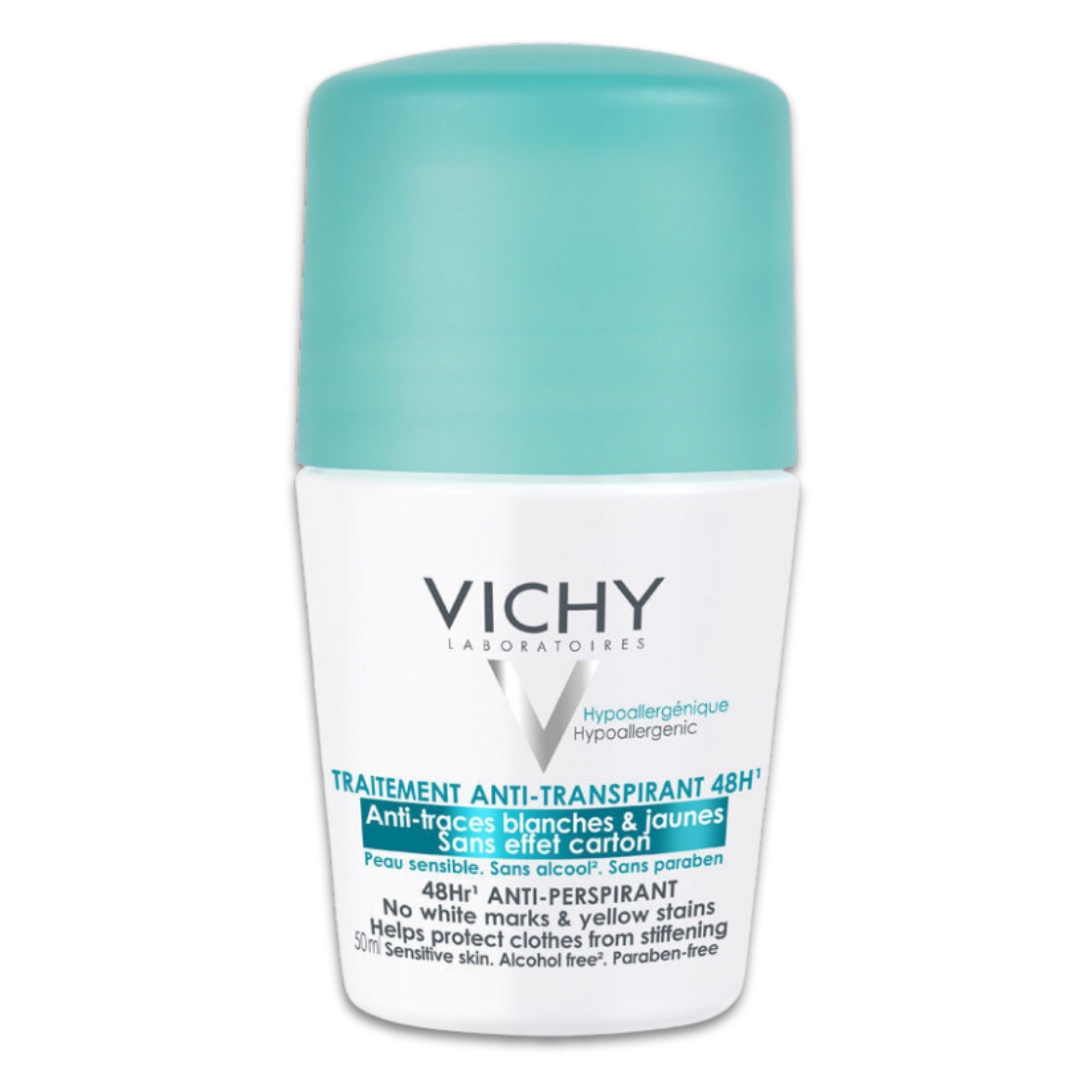 Vichy Yoğun Terleme Karşıtı İz Bırakmayan 50 ml Roll-On 
