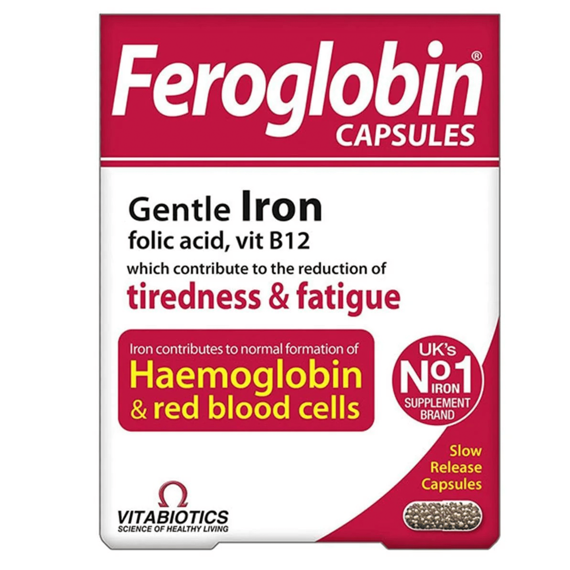 Vitabiotics Feroglobin 30 Kapsül