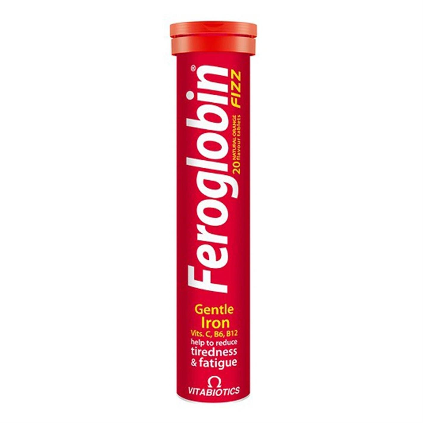 Vitabiotics Feroglobin FIZZ 20 Efervesan Tablet