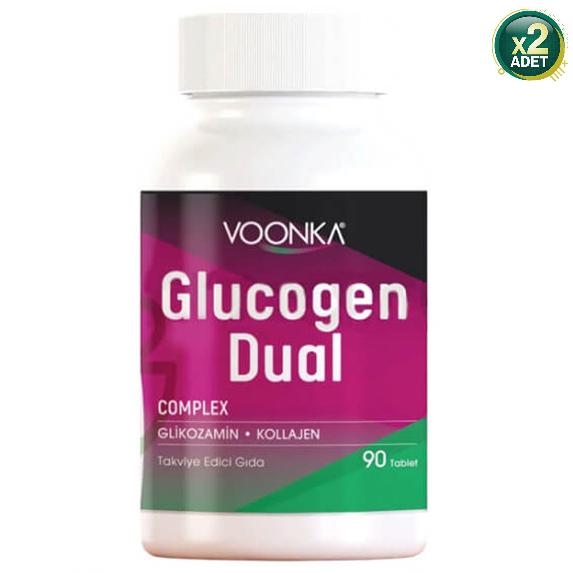 Voonka Glucogen Dual 92 tablet 2 Adet