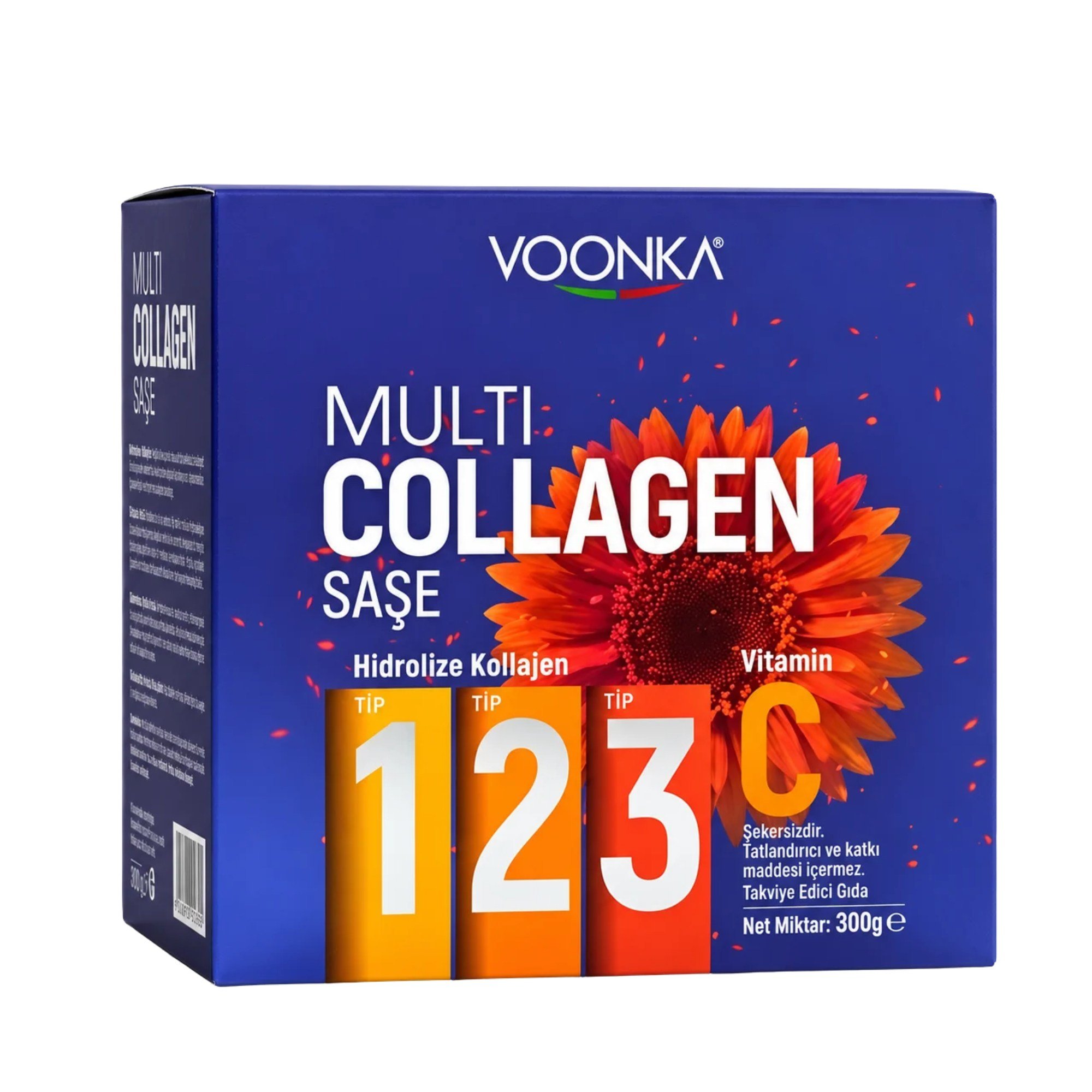 Voonka Multi Collagen TIP 1,2,3 Vitamin C 30 Saşe