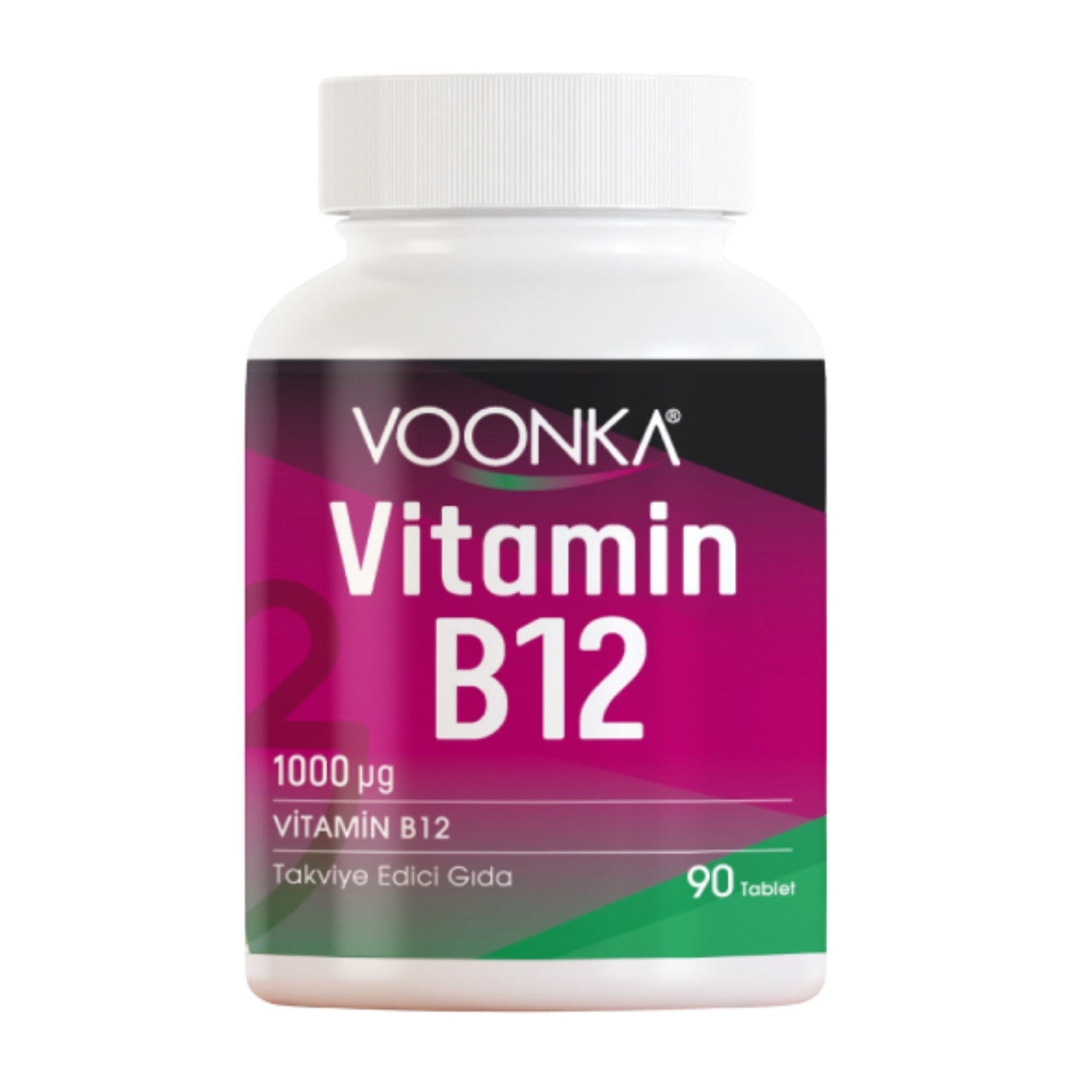 Voonka Vitamin B12 İçeren Takviye Gıda 90 Tablet