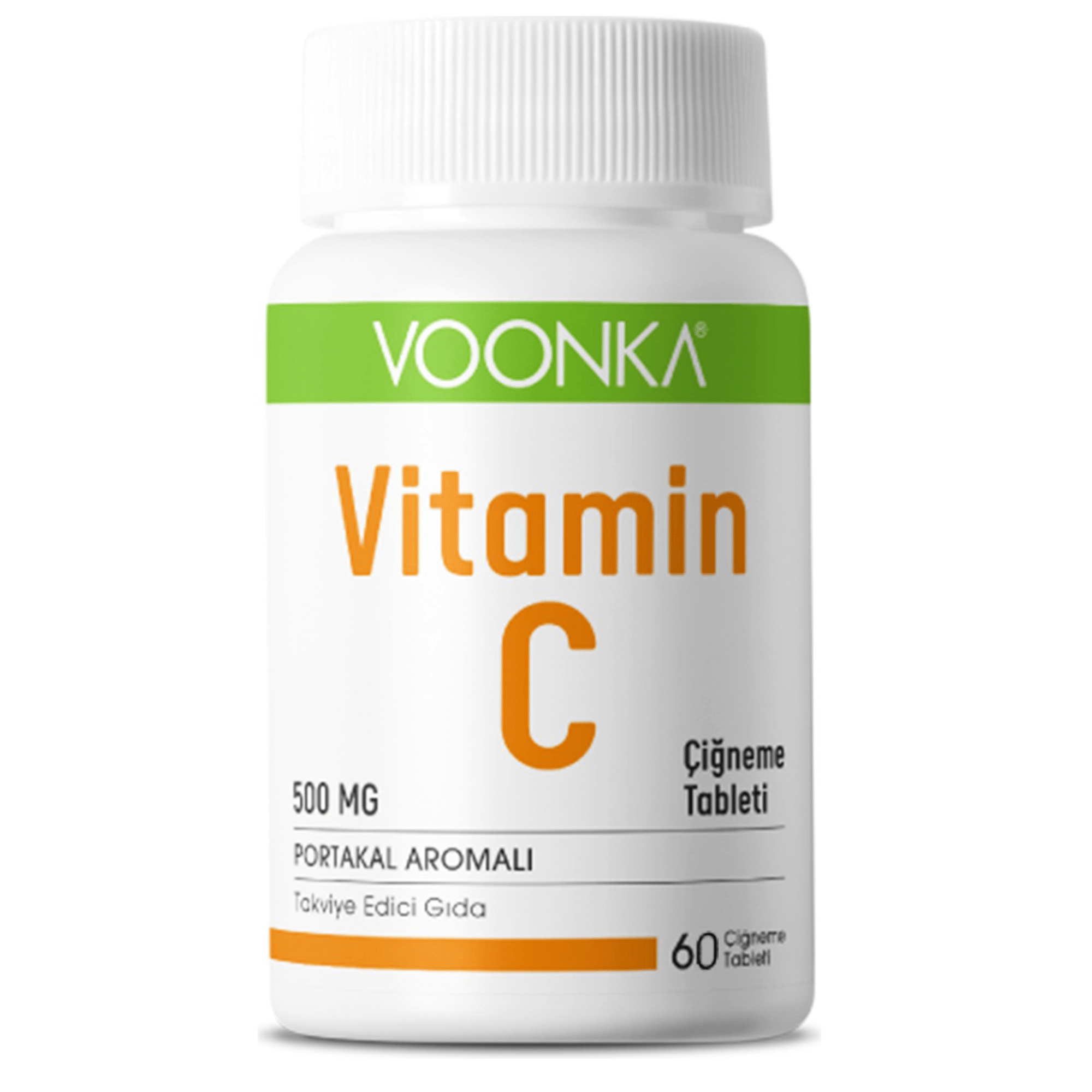Voonka Vitamin C 500 Mg 62 Çiğneme Tableti